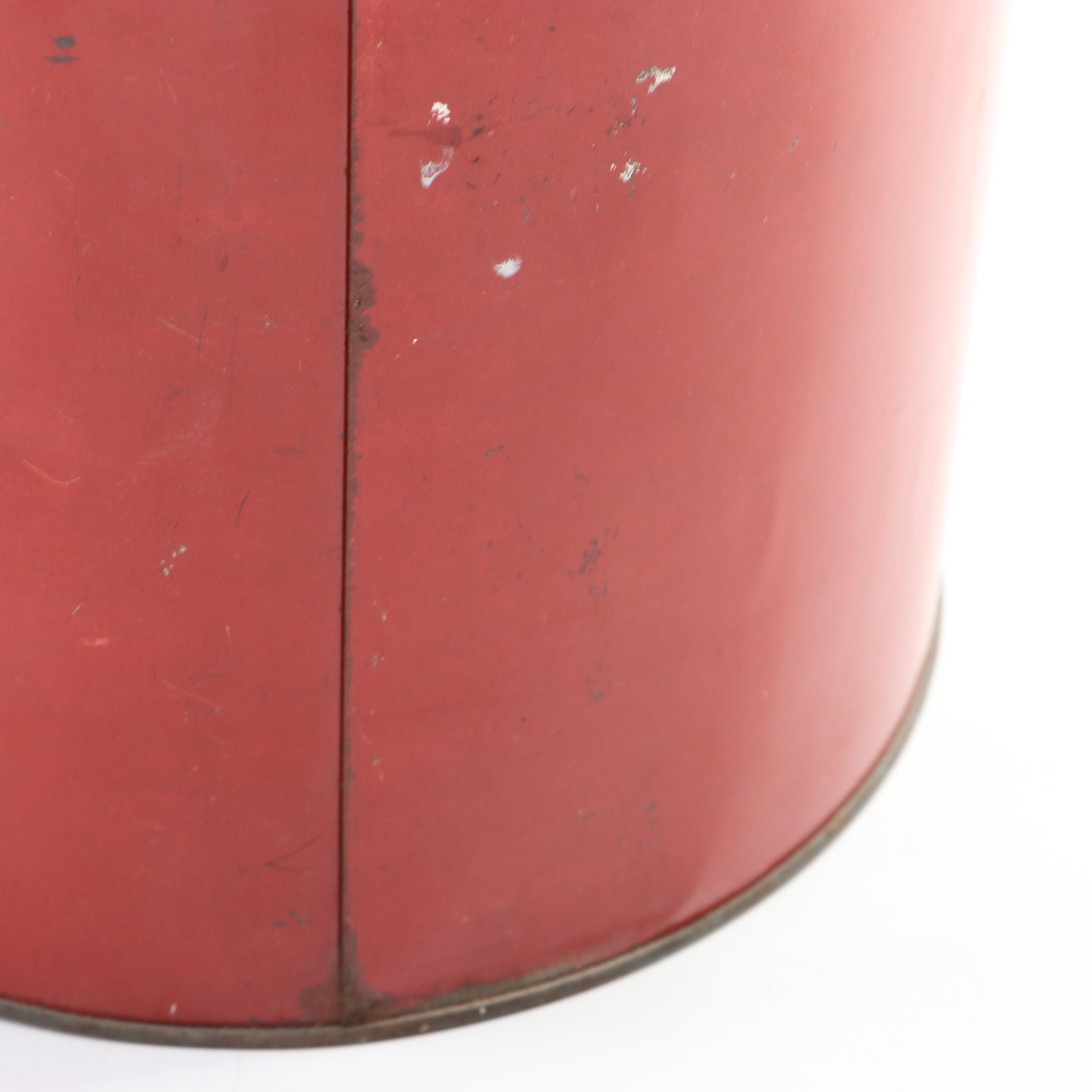 Buffalo Brand Fancy Salted Peanuts Tin, Early 20th Century