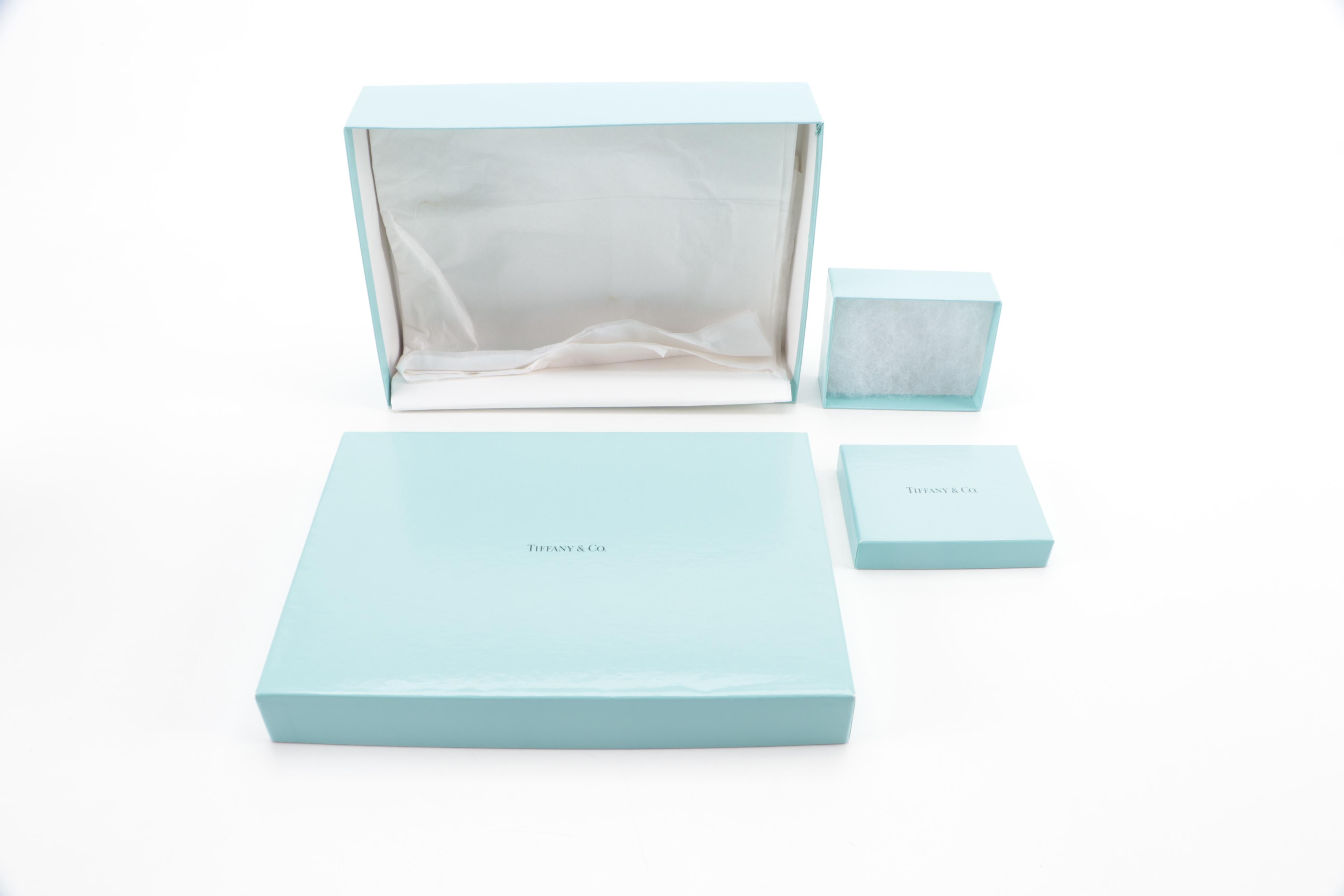 Tiffany & Co. Presentation Boxes and Bag