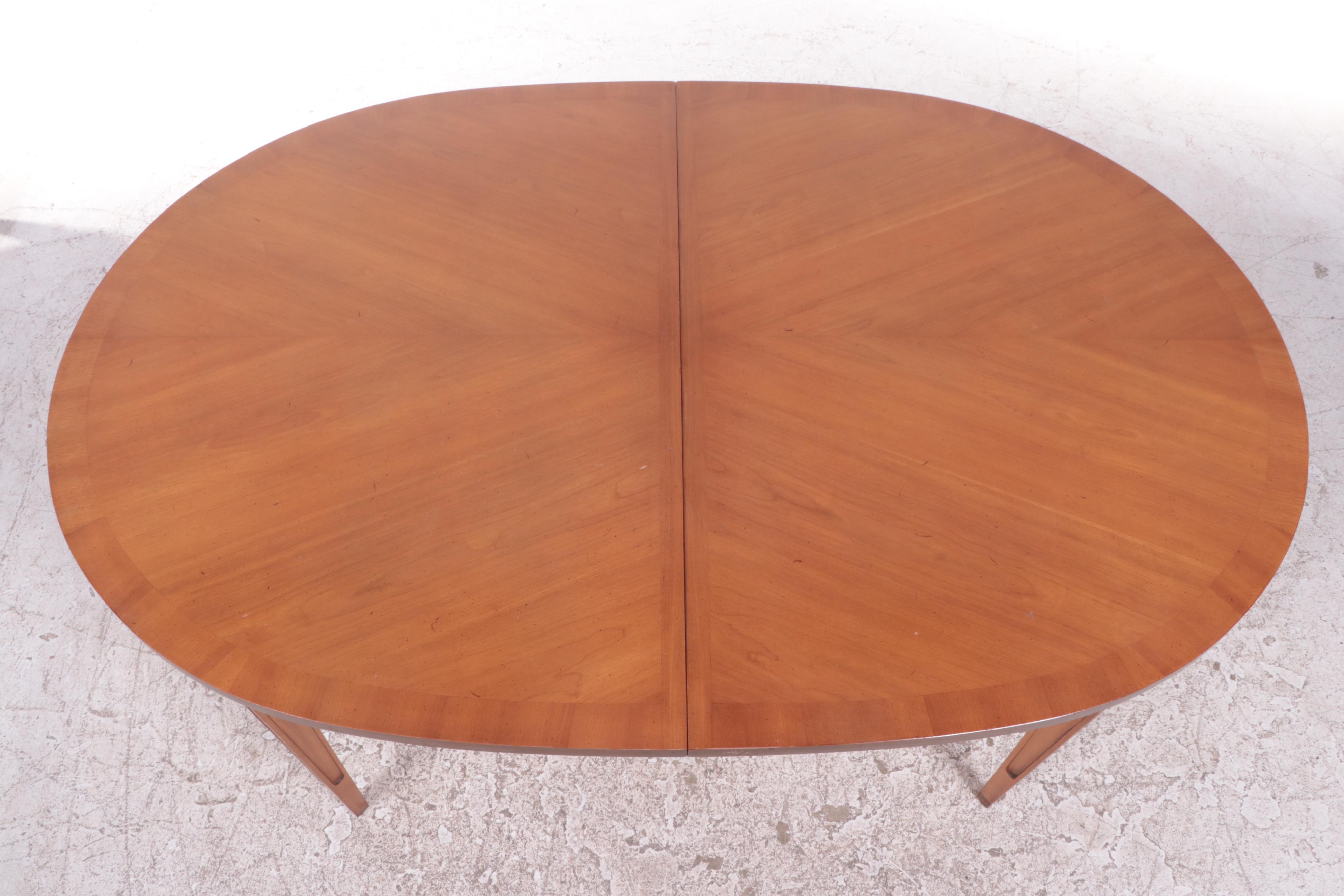 Seven-Piece Directoire Style Maple Dining Set