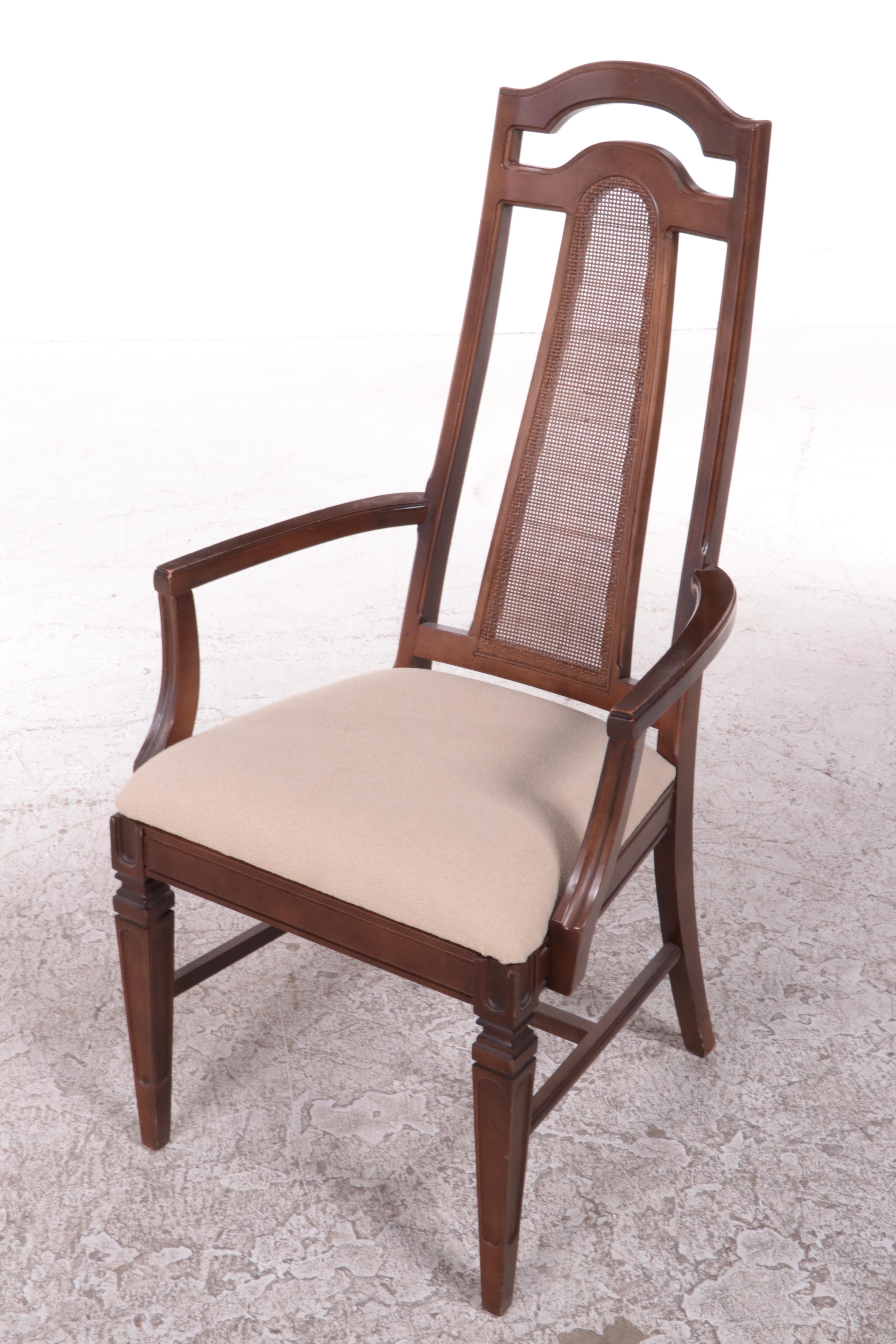 Seven-Piece Directoire Style Maple Dining Set