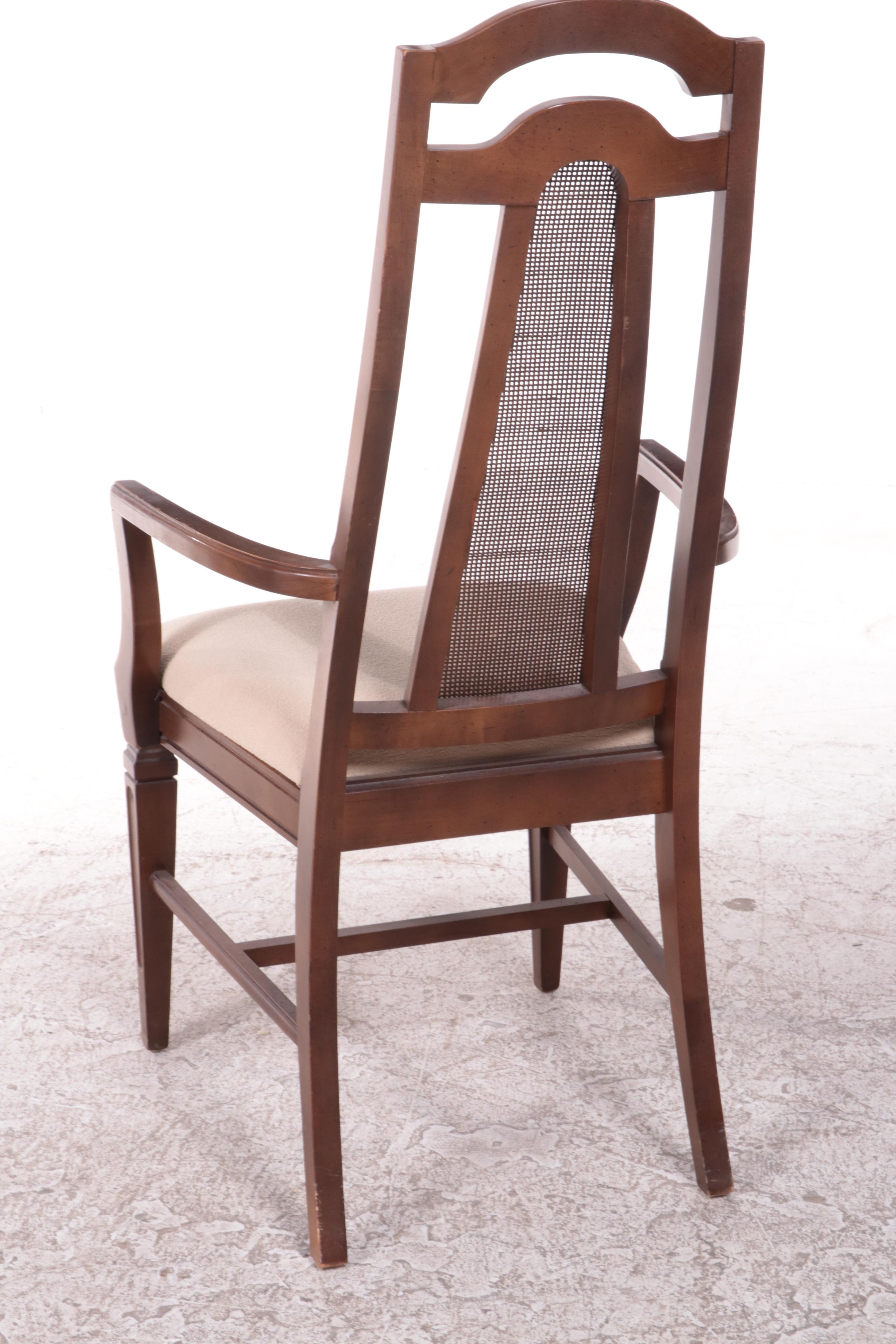 Seven-Piece Directoire Style Maple Dining Set