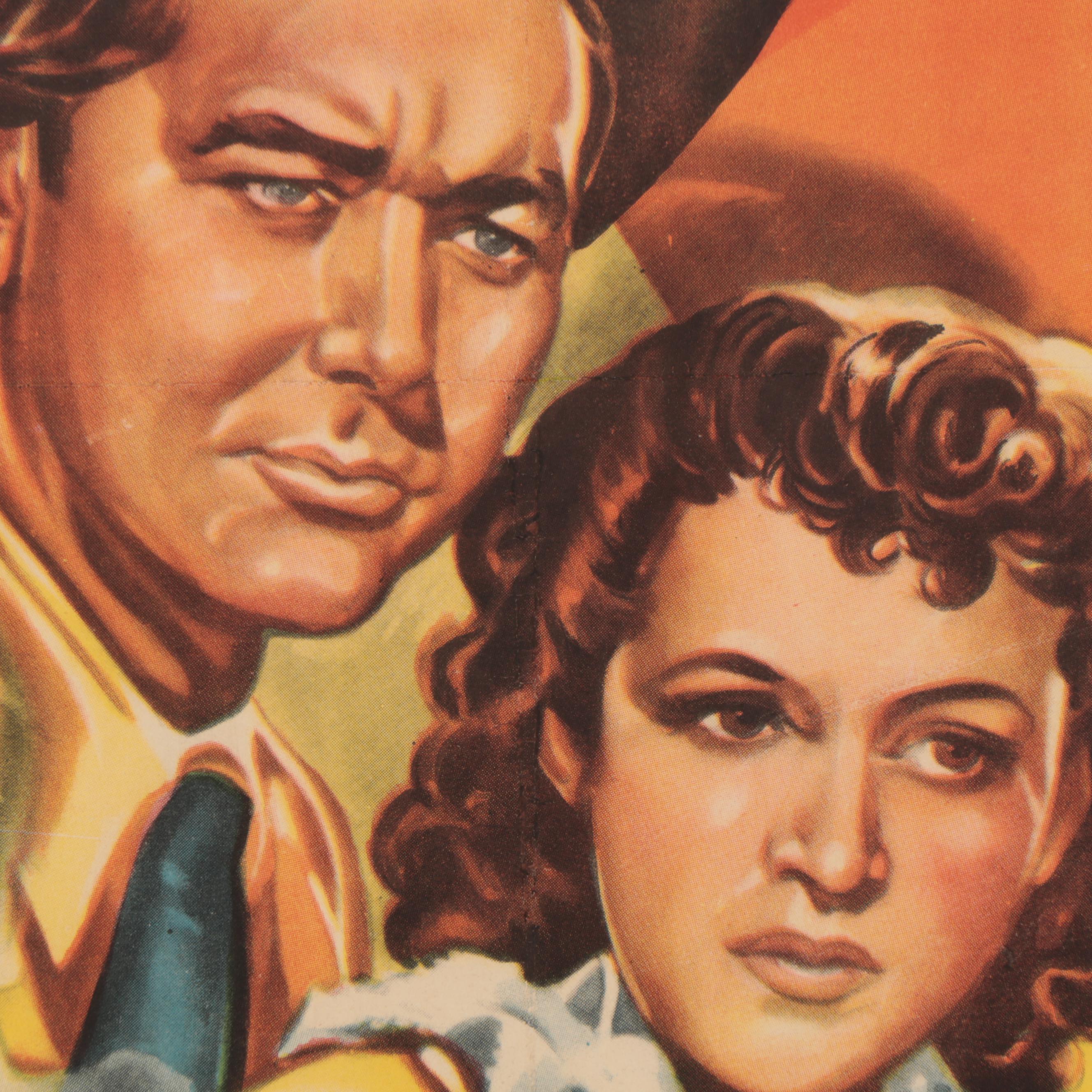 "Outcasts of the Trail" Theatrical One Sheet Poster, 1949