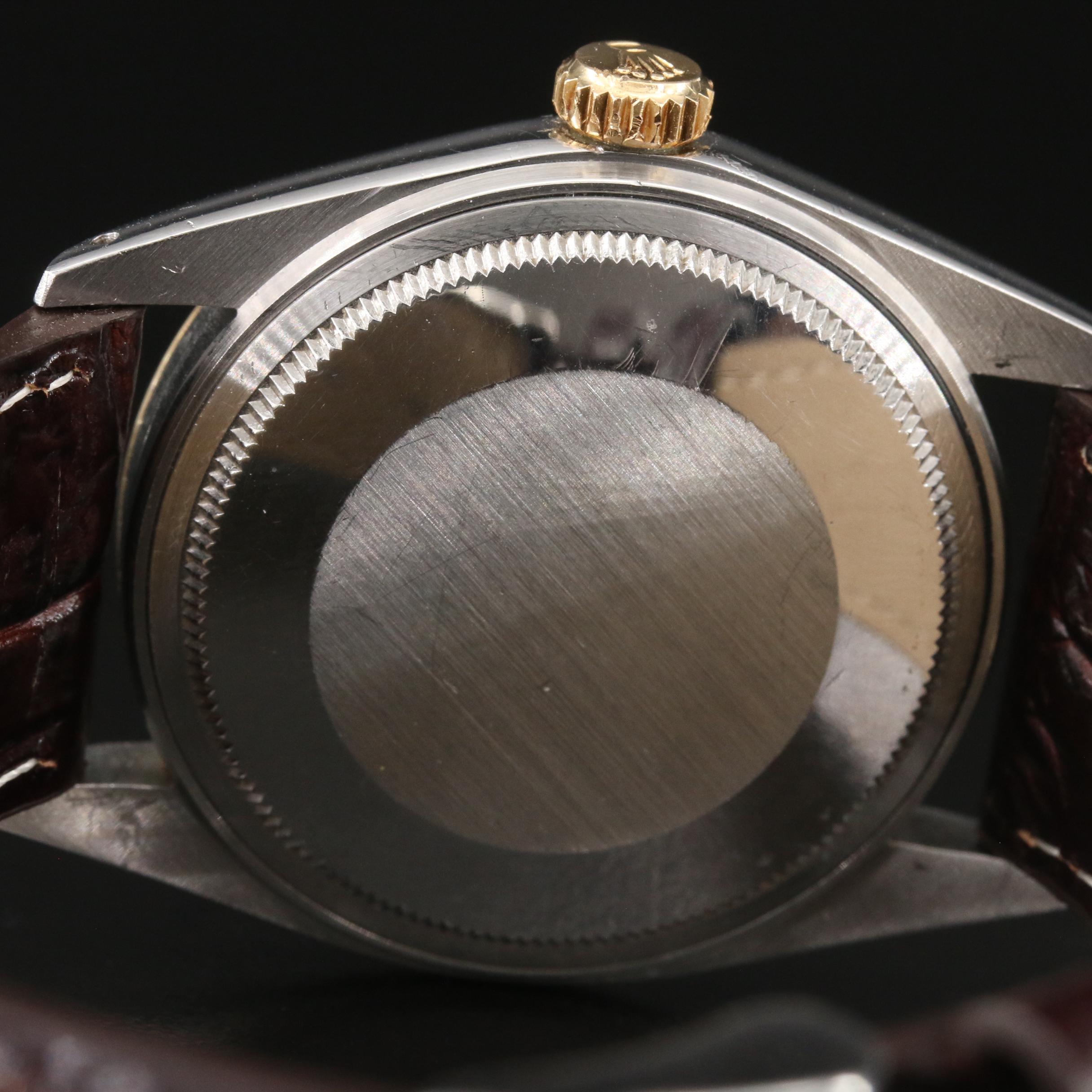 1973 Rolex Datejust Diamond Dial Watch