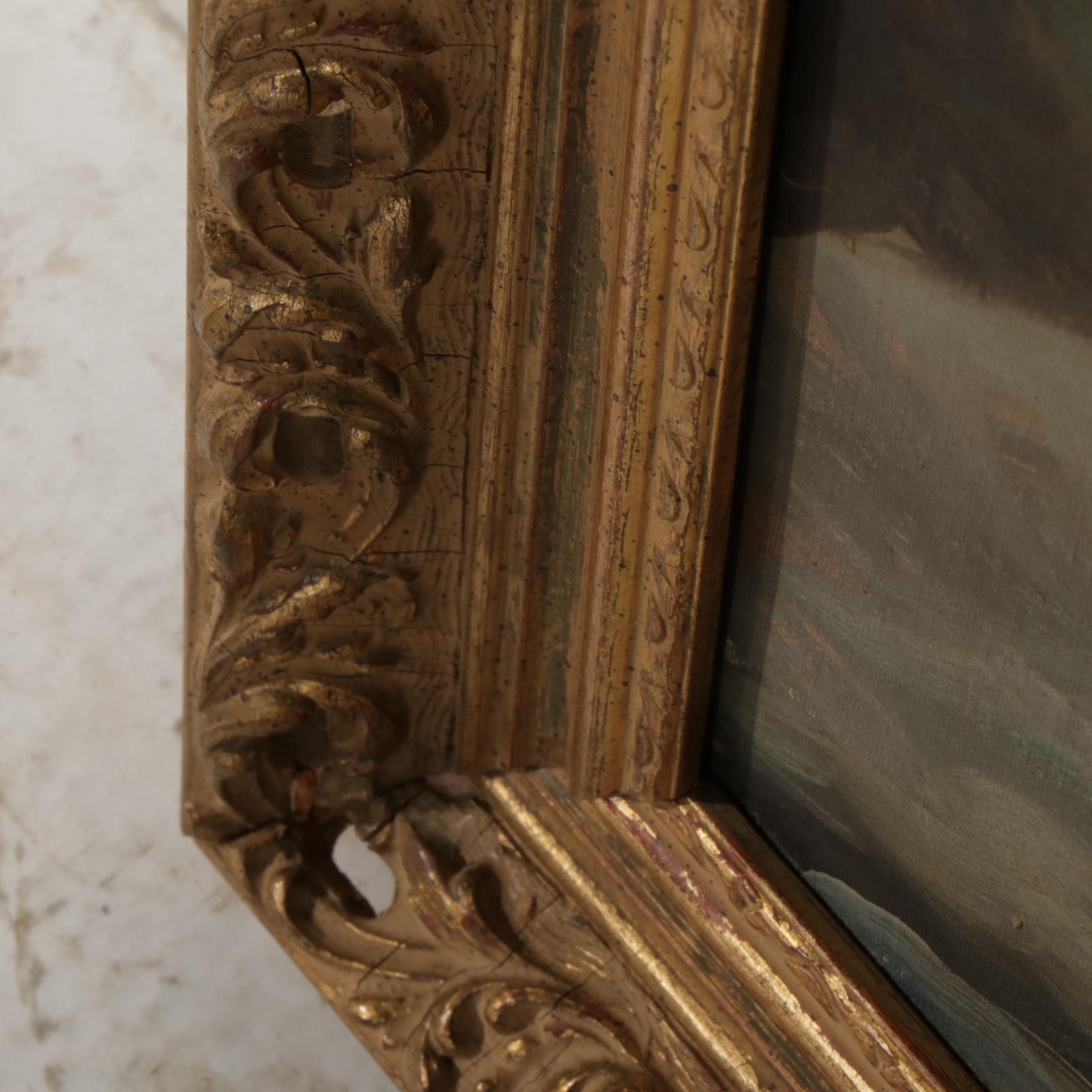 Oil Painting After Jacques-Louis David "Napoleon Crossing the Alps"