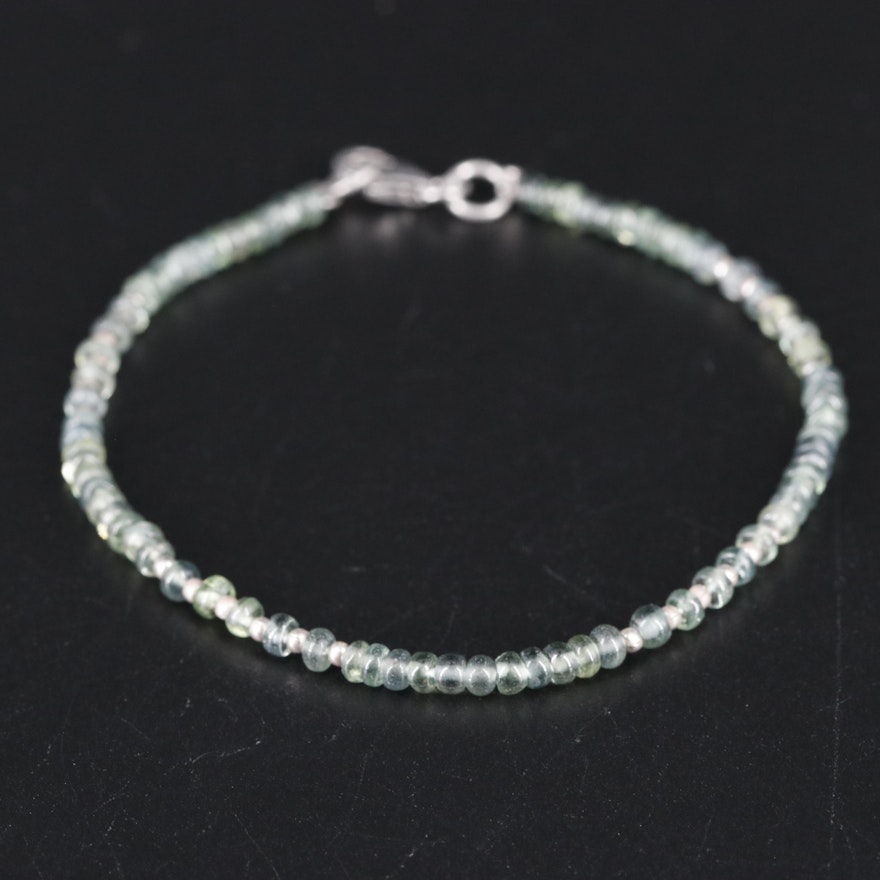 Sterling Silver Gemstone Bracelet