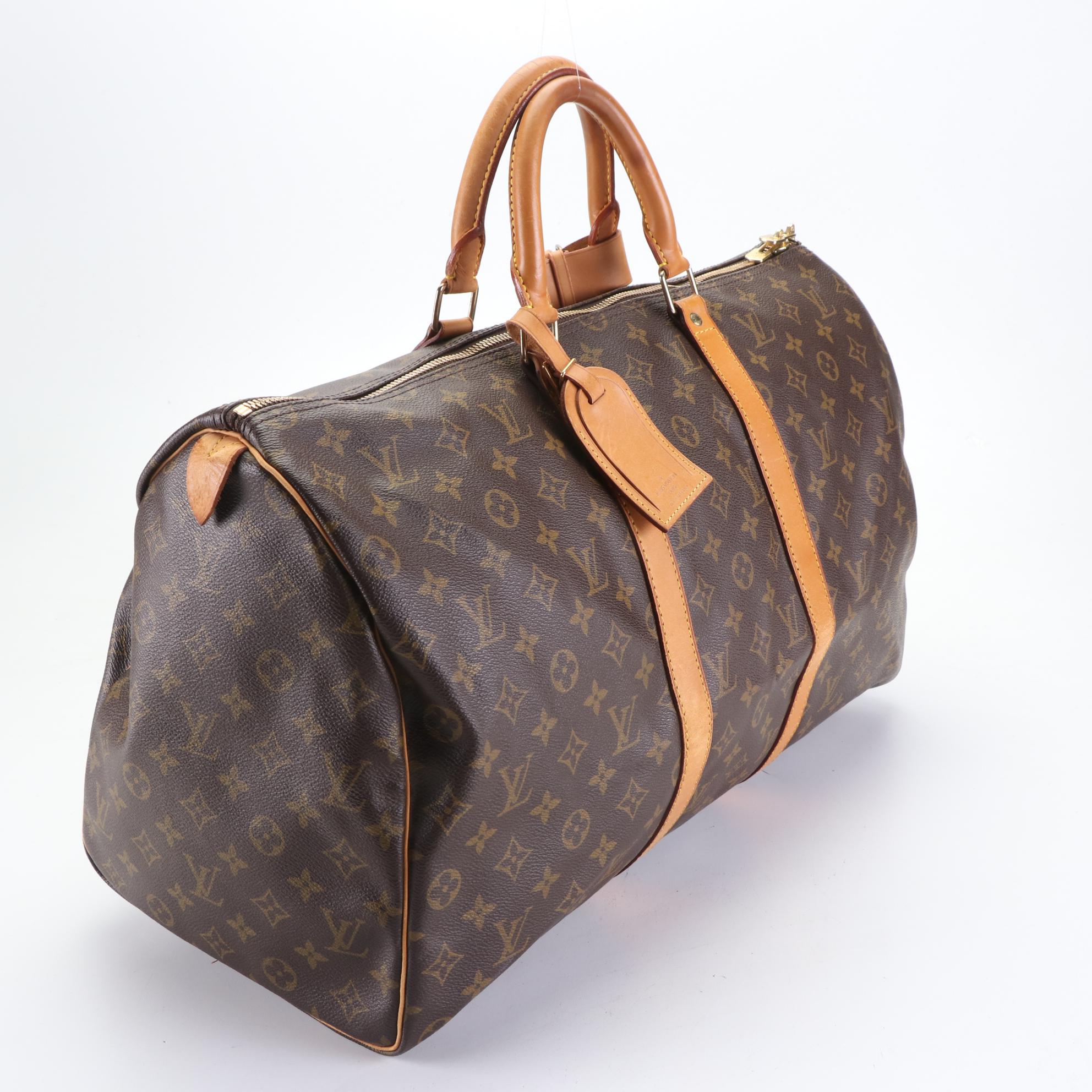 Louis Vuitton Keepall 50 in Monogram Canvas