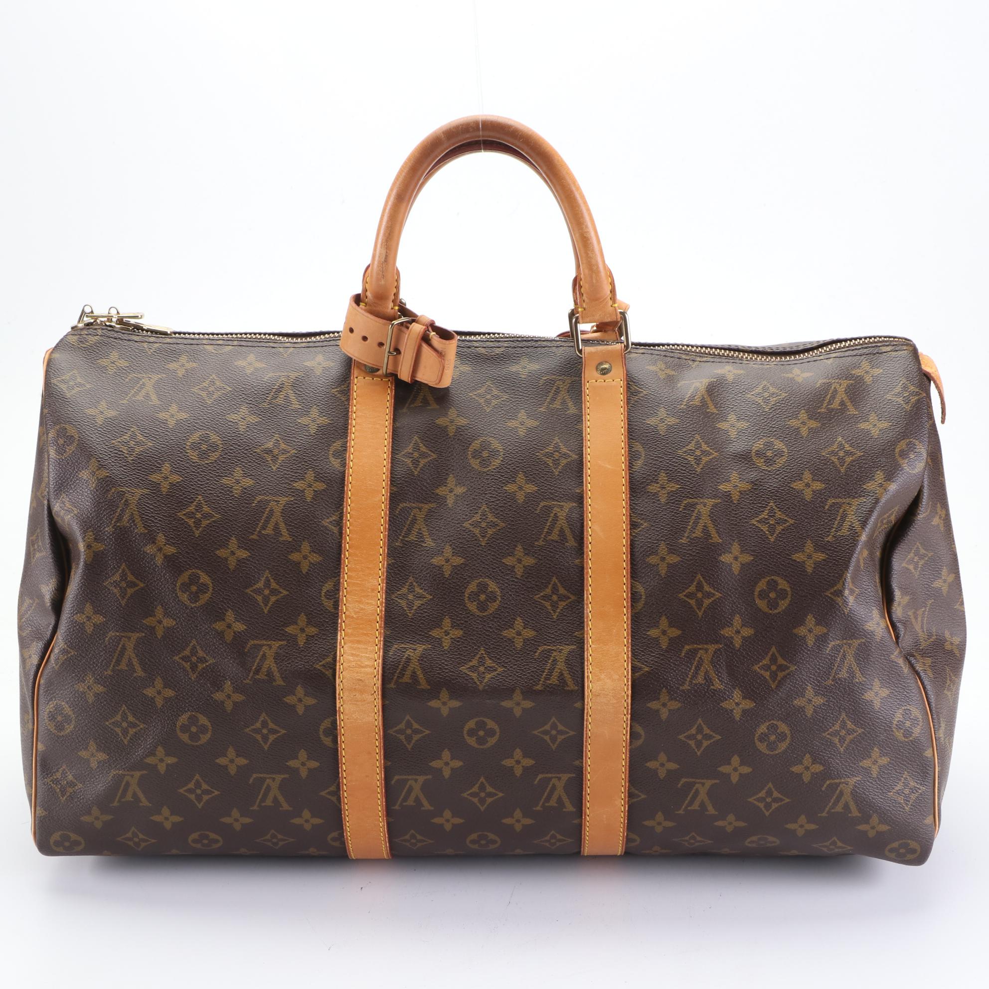Louis Vuitton Keepall 50 in Monogram Canvas