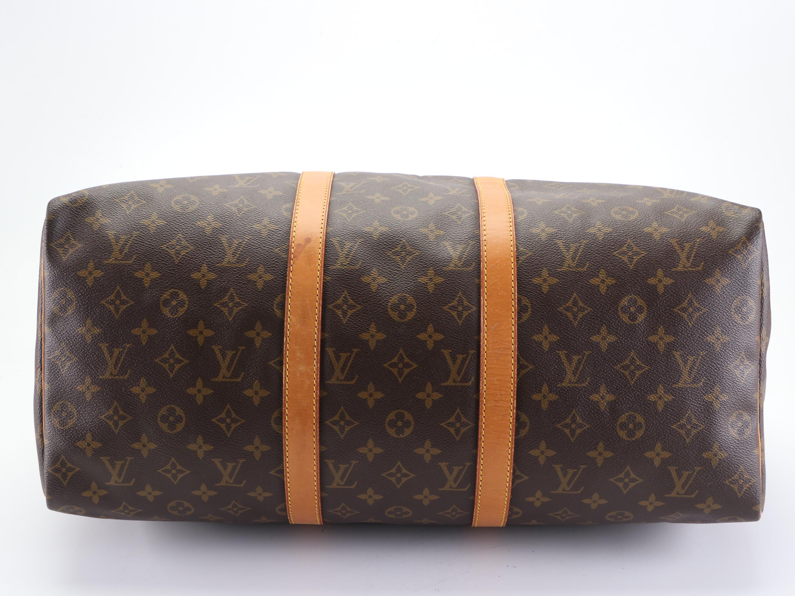 Louis Vuitton Keepall 50 in Monogram Canvas