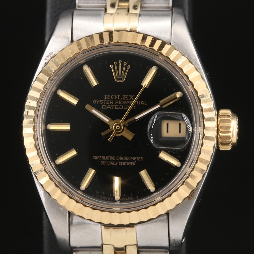 1981 Rolex Oyster Perpetual Datejust Wristwatch