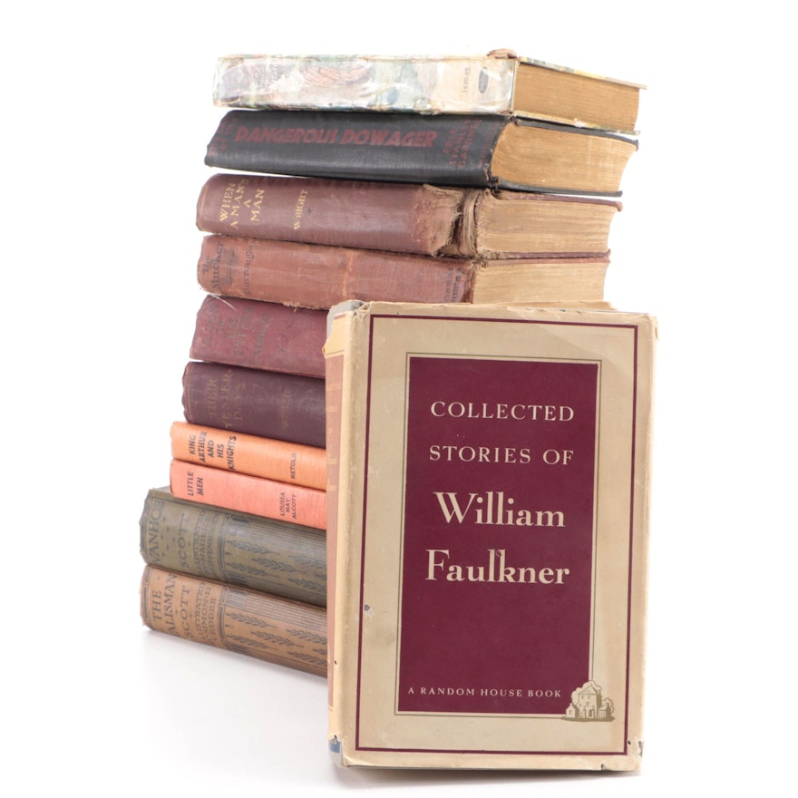 Third Printing "Collected Stories of William Faulkner" and More Fiction Books