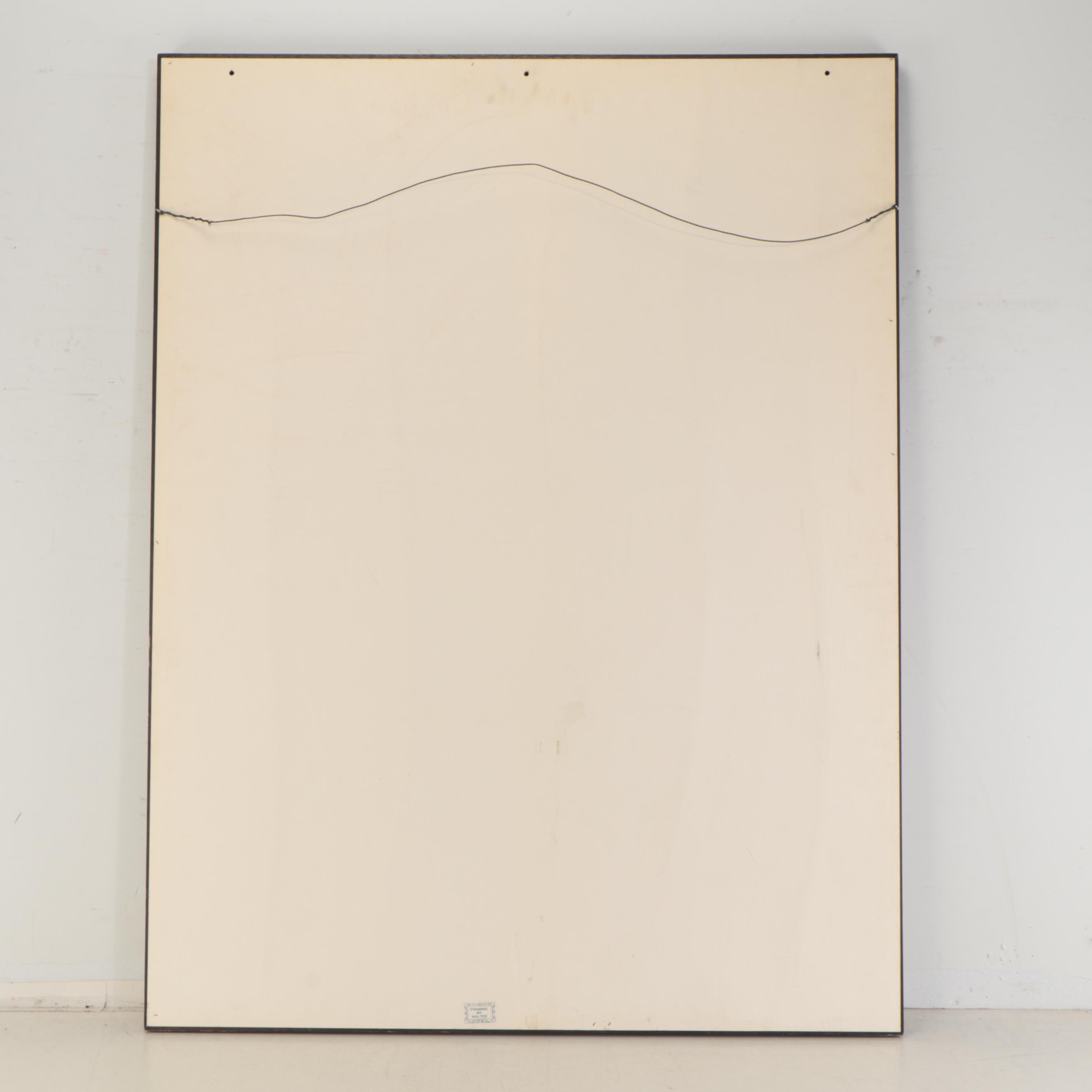 Offset Lithograph Poster "The Deck of Cards," 1980