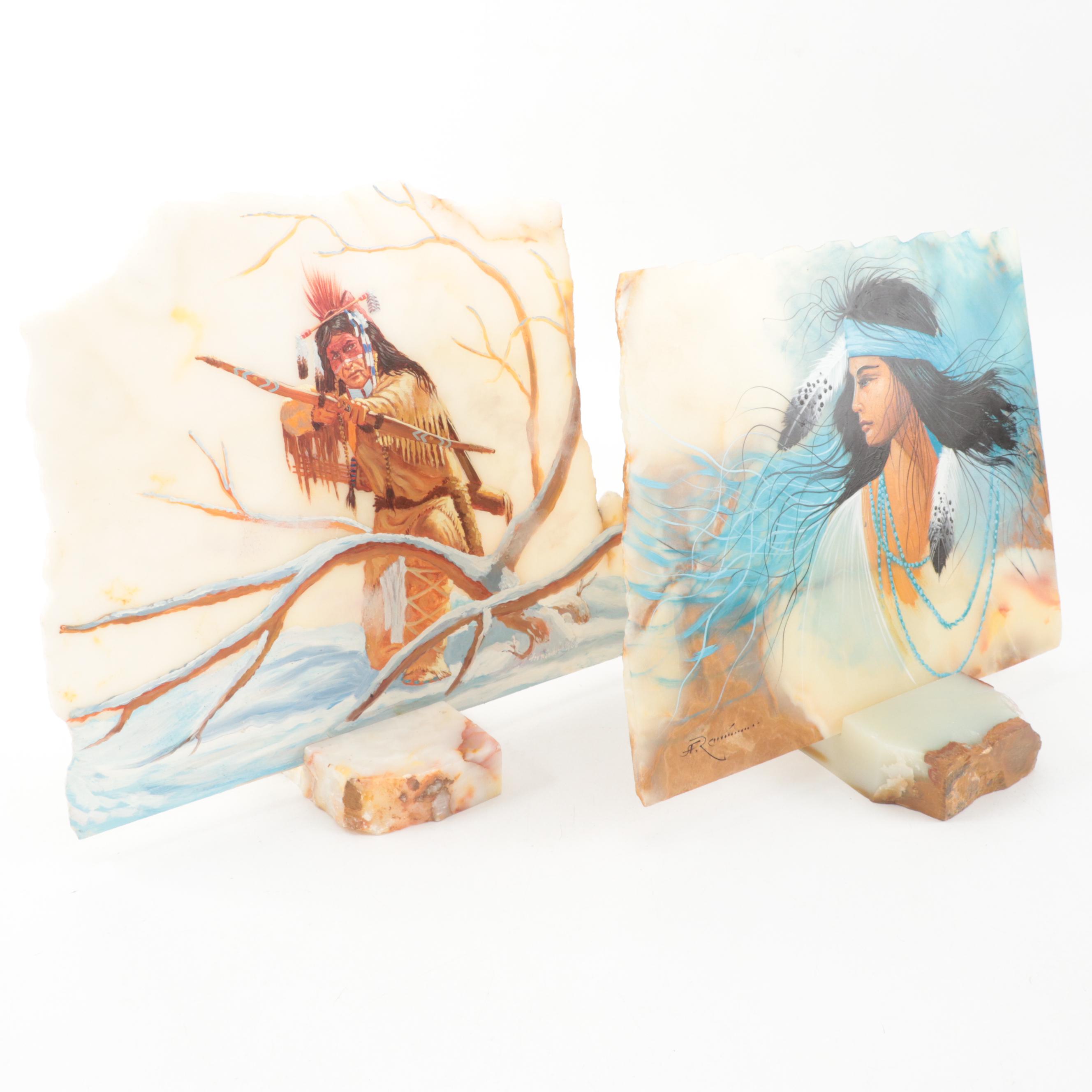 Portrait Oil Paintings of Native Americans