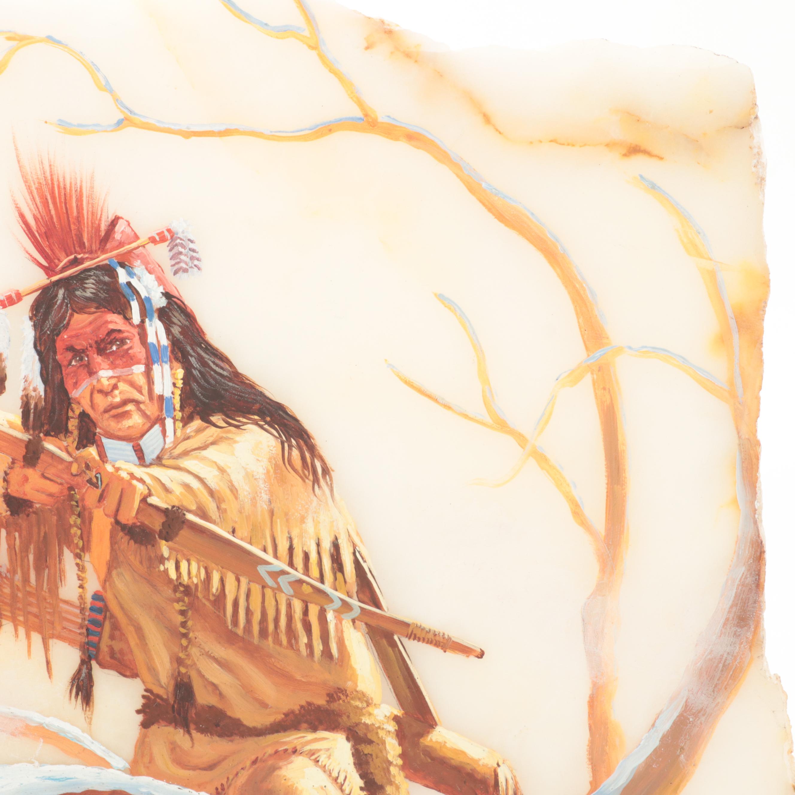 Portrait Oil Paintings of Native Americans