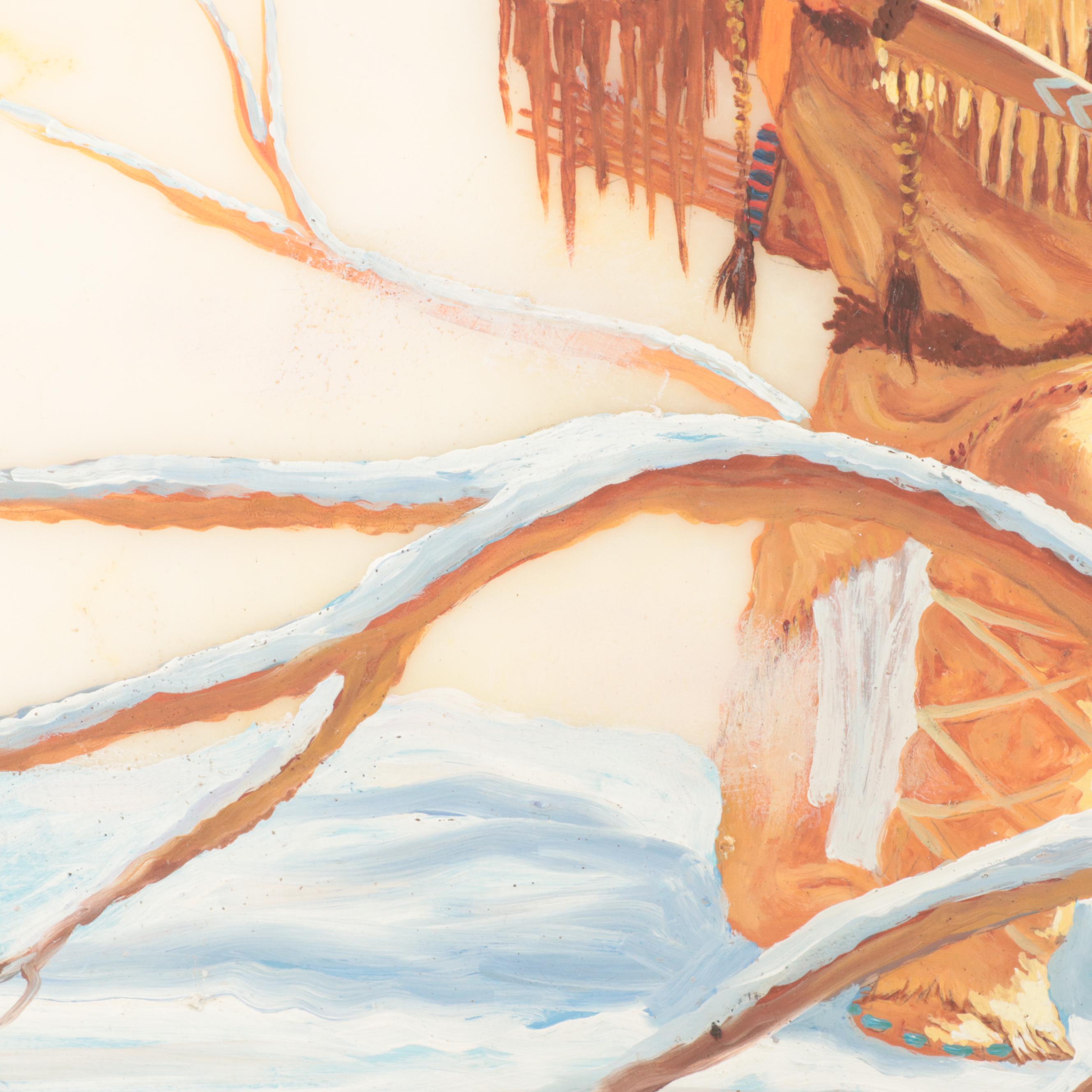 Portrait Oil Paintings of Native Americans