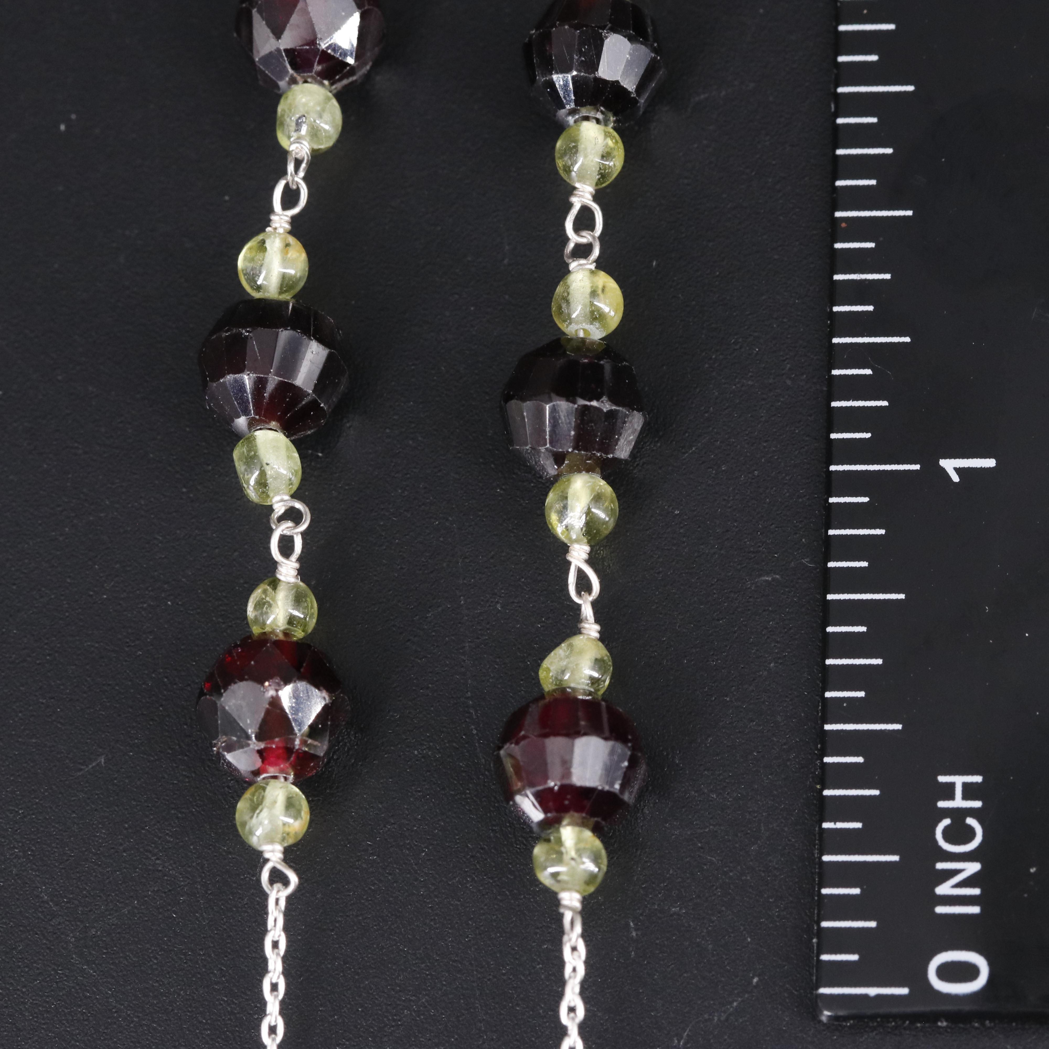 Sterling Silver Gemstone Necklace