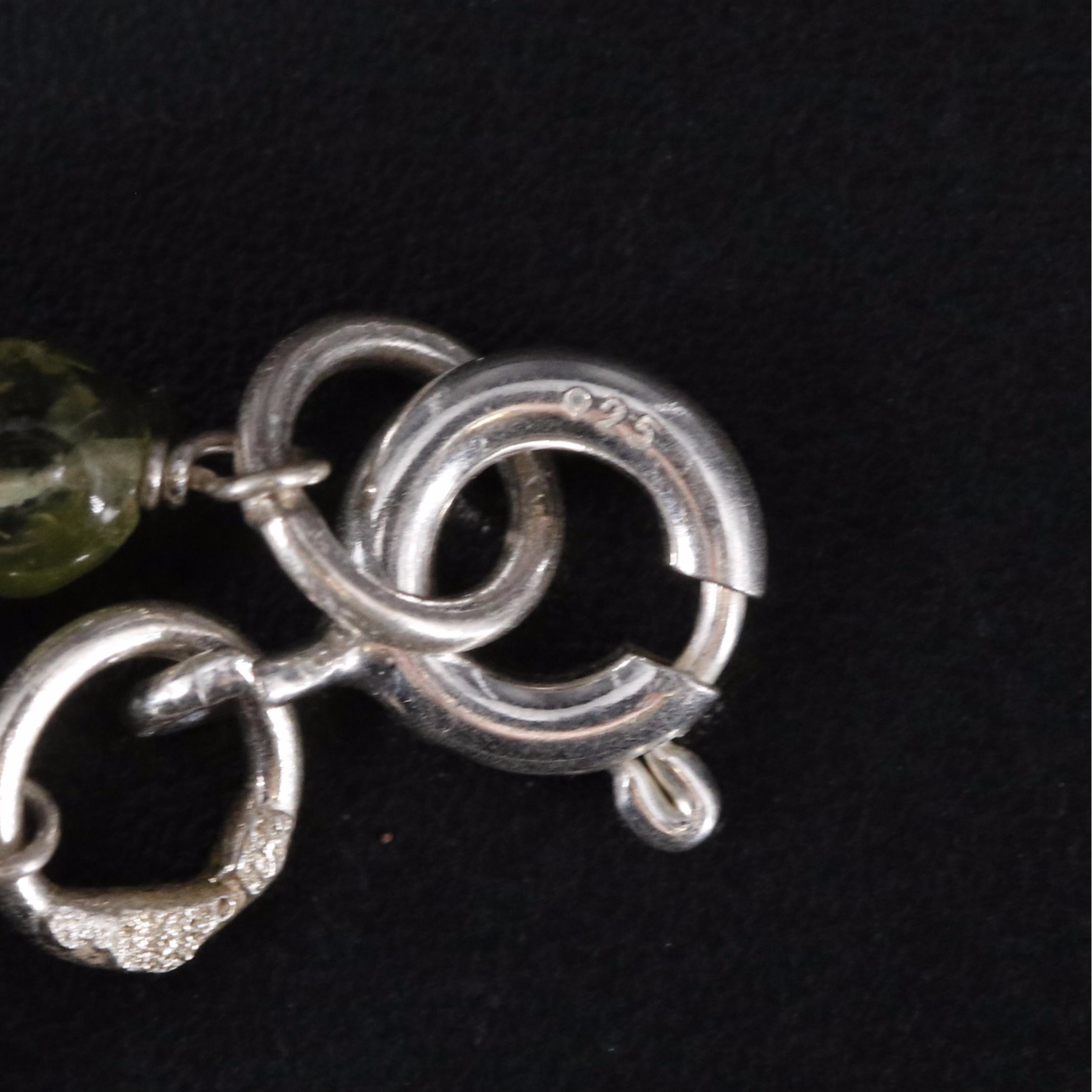 Sterling Silver Gemstone Necklace