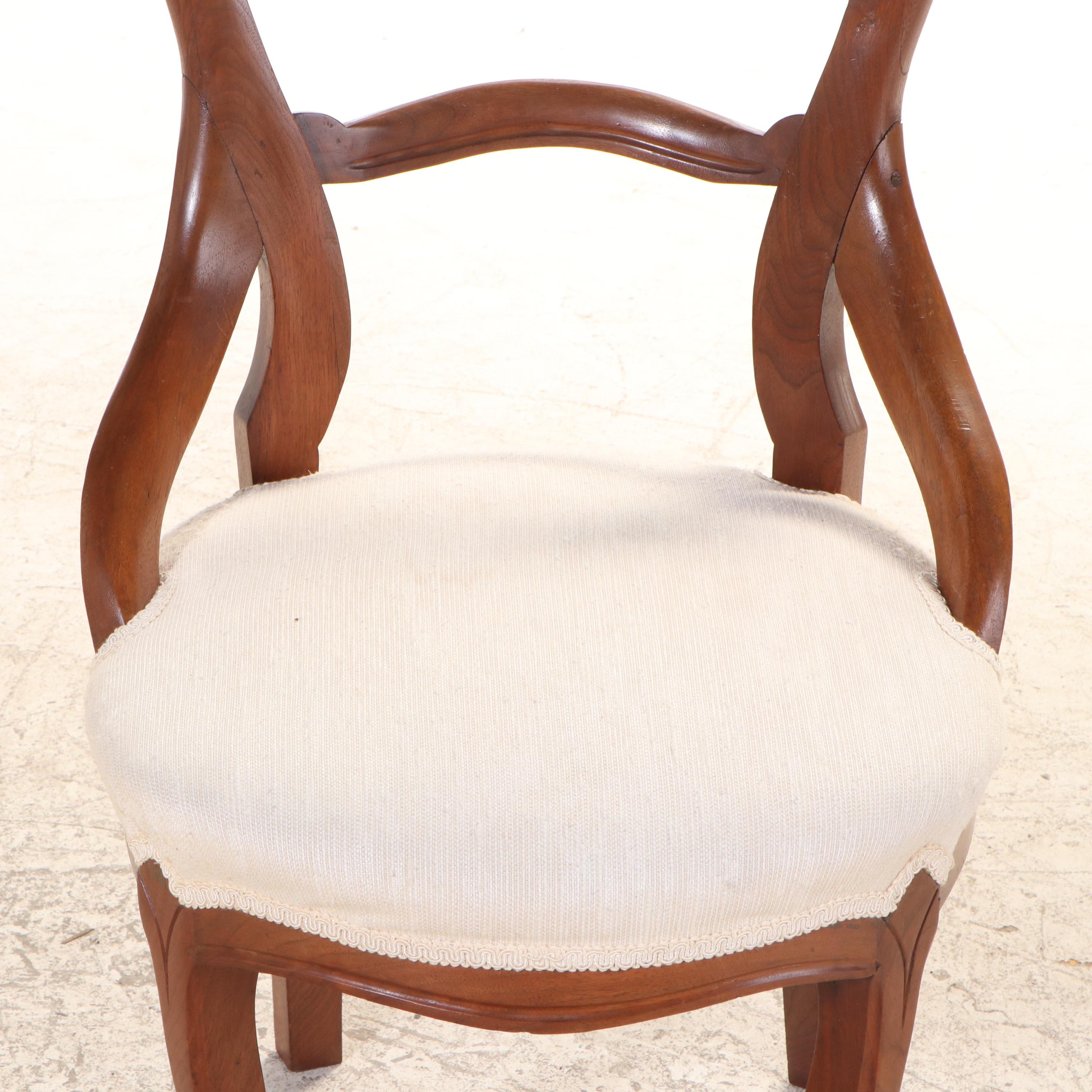 Five-Piece American Rococo Revival Parlor Suite, circa 1870