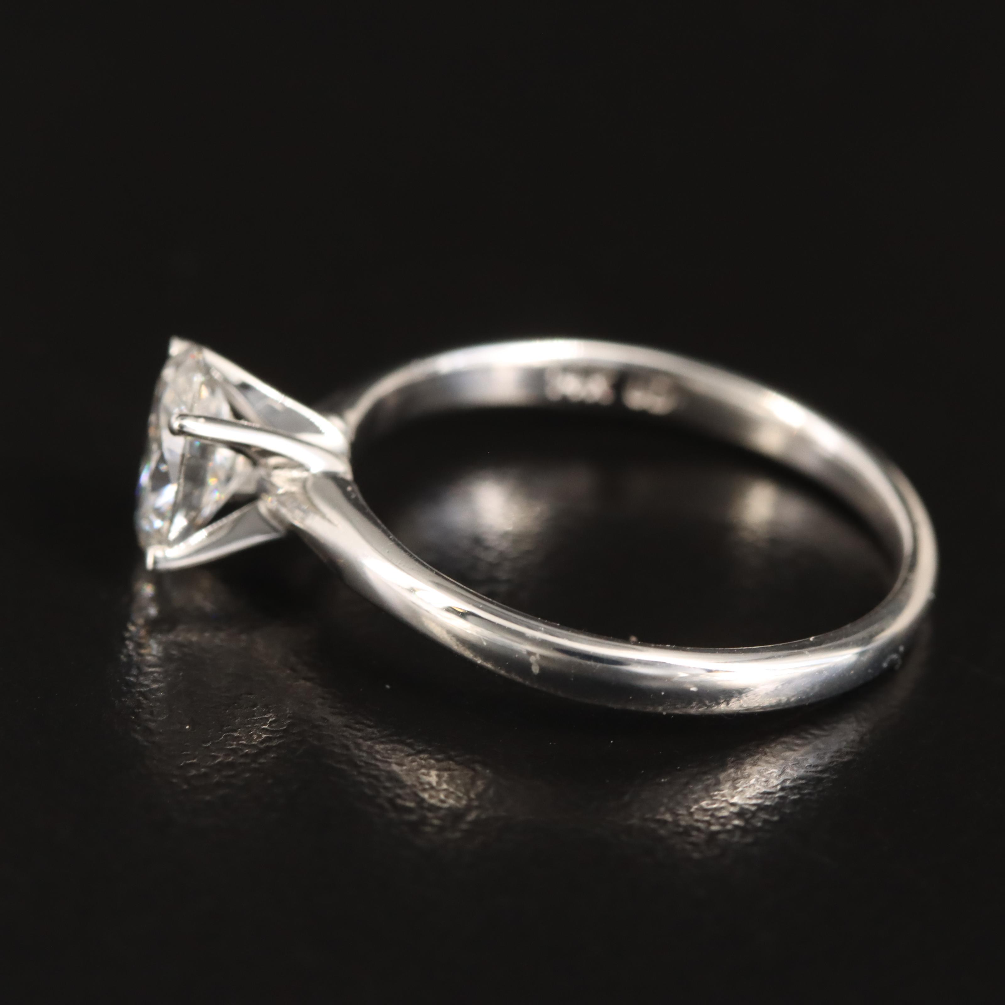 14K 0.79 CT Lab Grown Diamond Solitaire Ring
