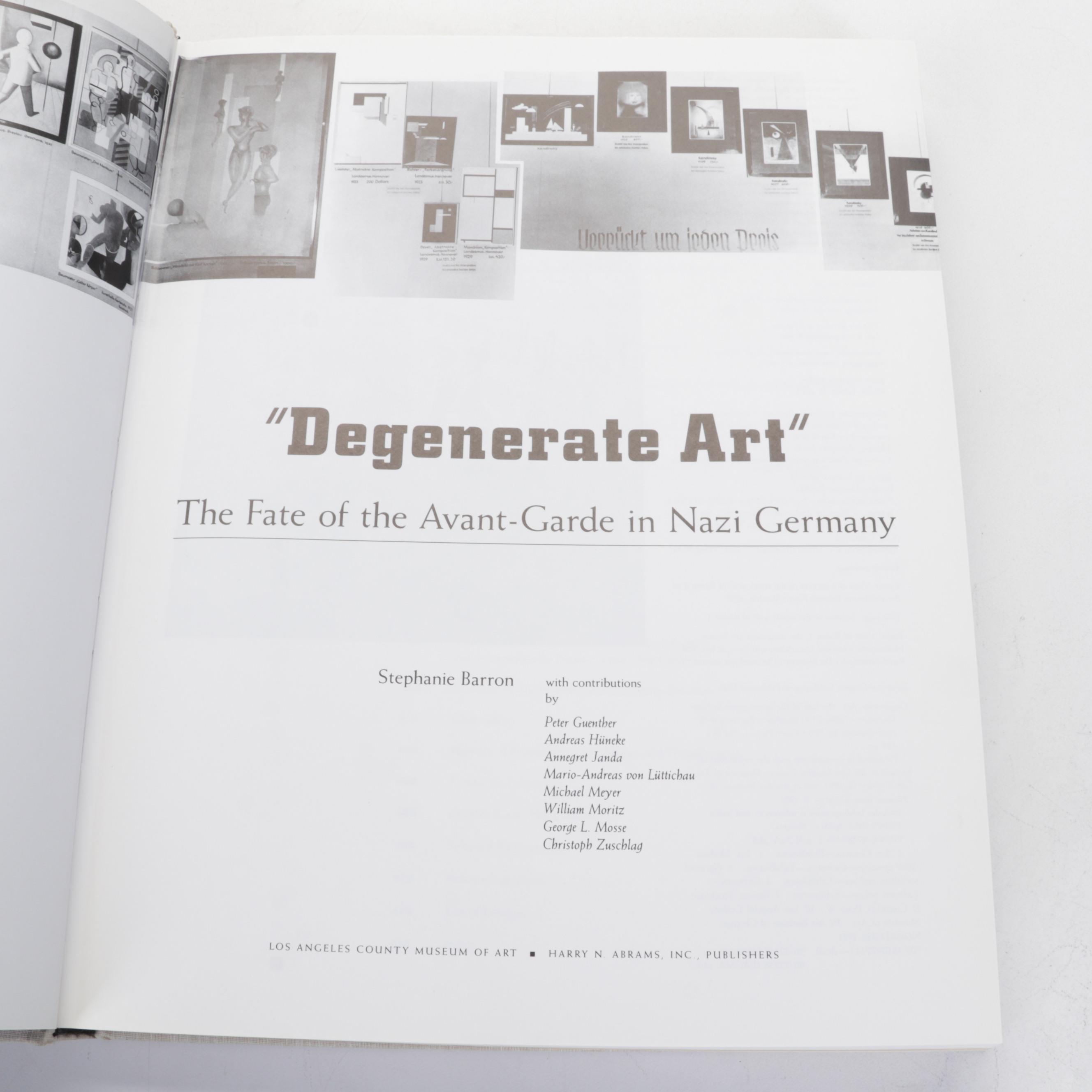First Edition Early Printing "Degenerate Art" by Stephanie Barron and More