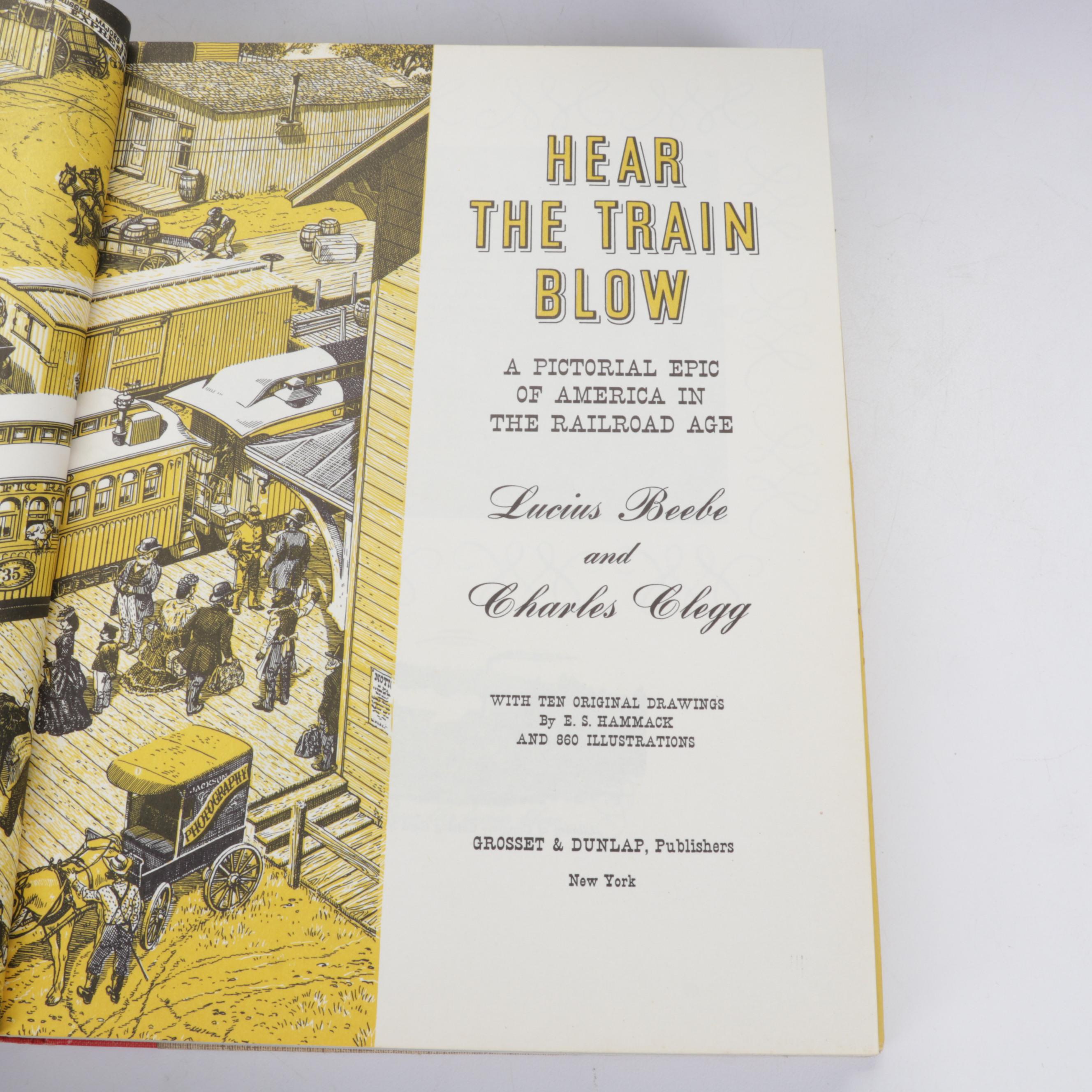 History of Trains and Train Travel Book Collection