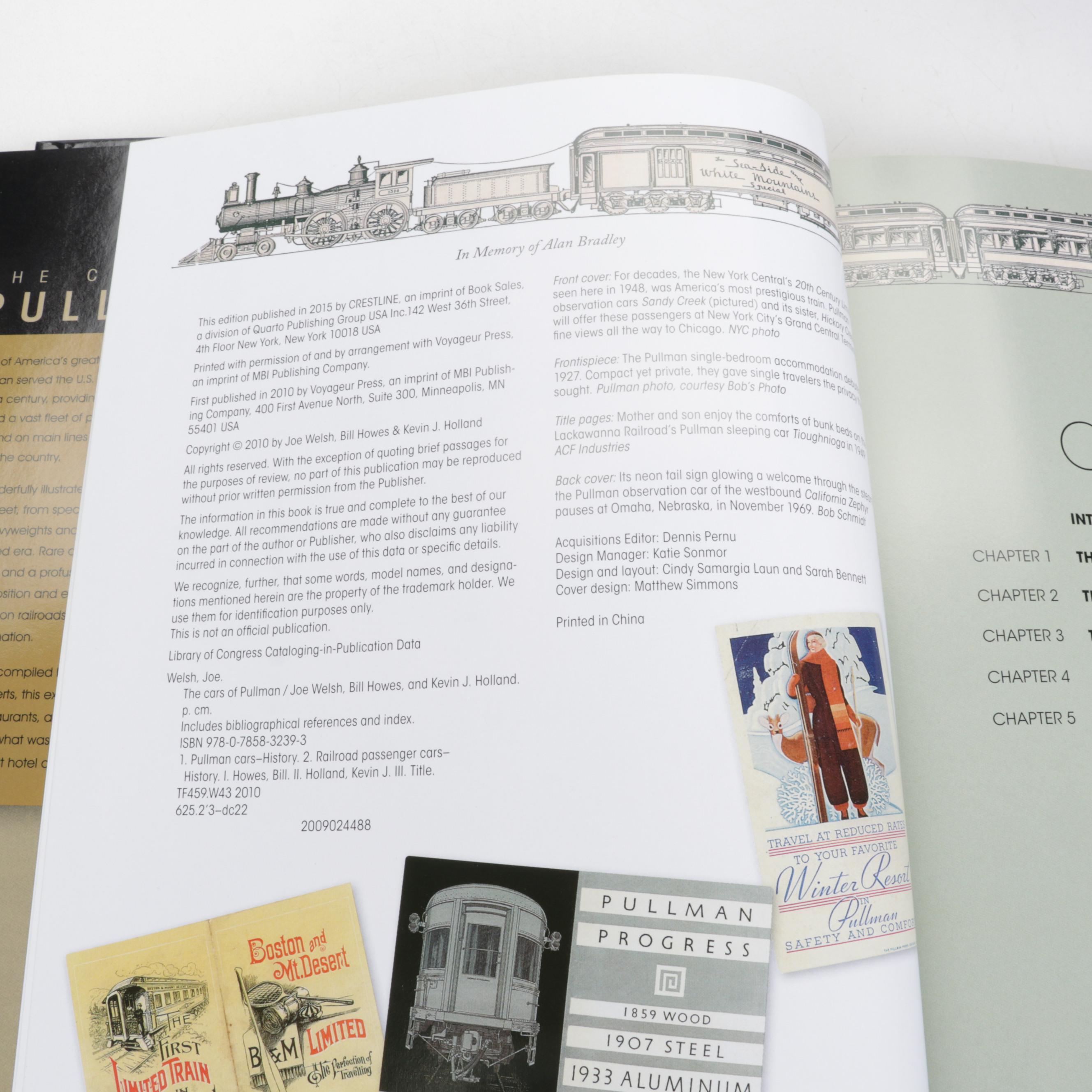 History of Trains and Train Travel Book Collection