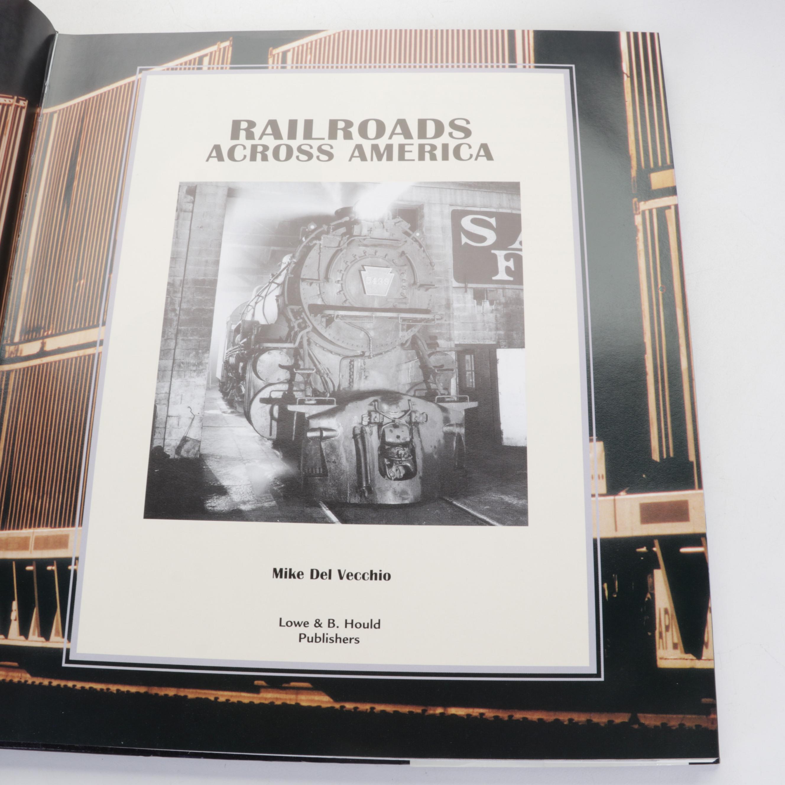 History of Trains and Train Travel Book Collection