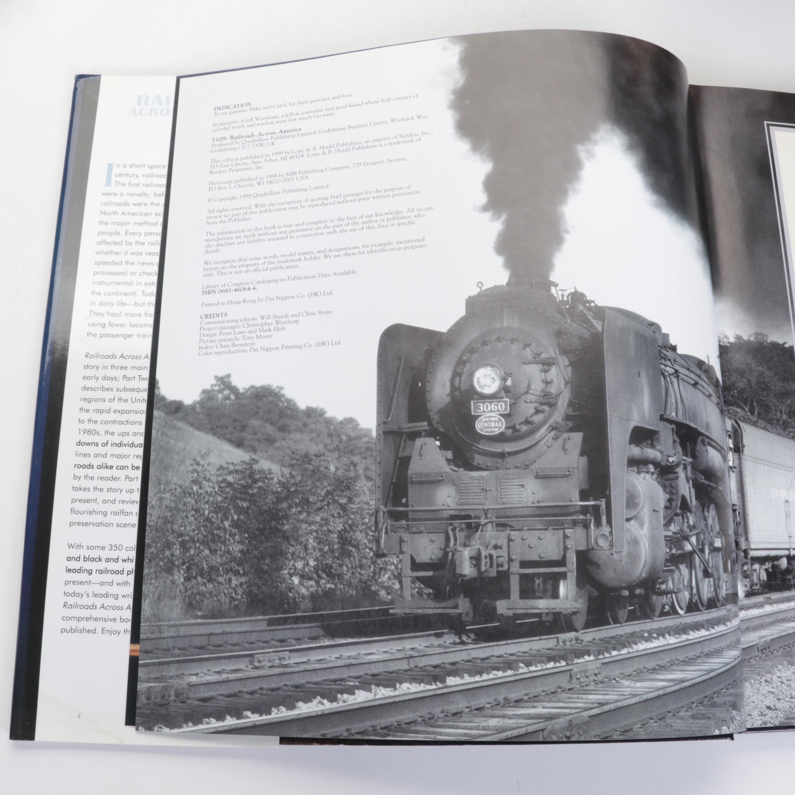 History of Trains and Train Travel Book Collection