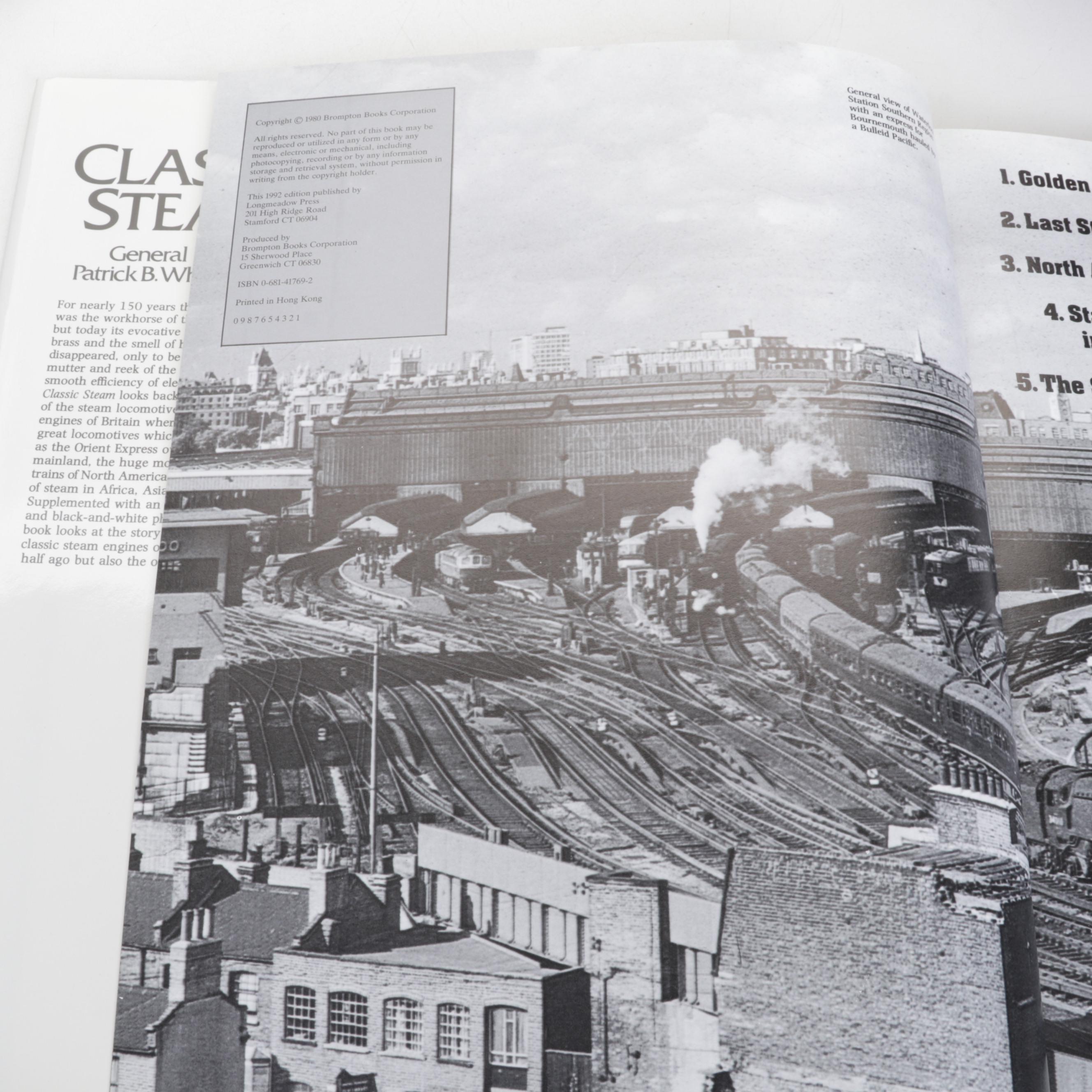 History of Trains and Train Travel Book Collection