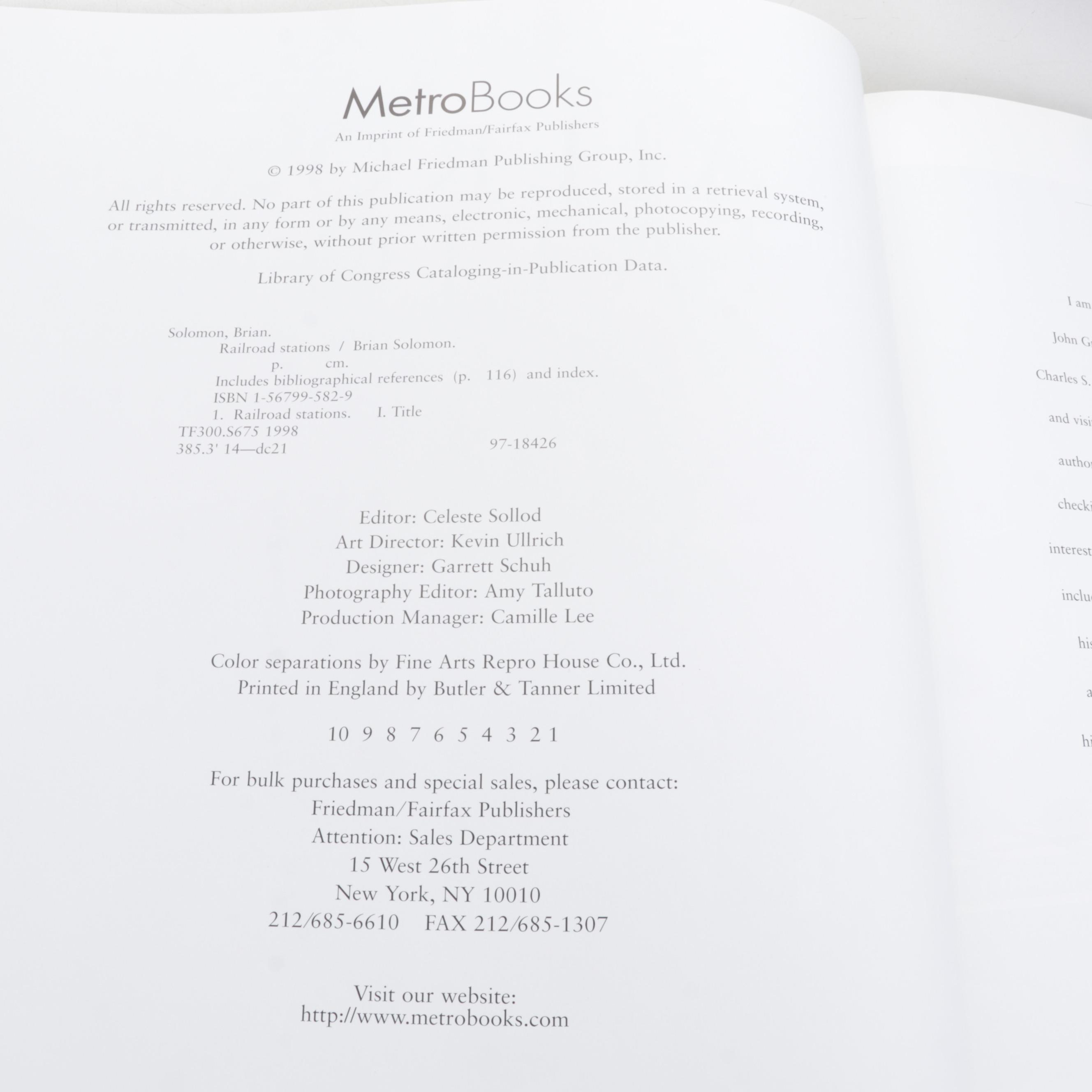 History of Trains and Train Travel Book Collection