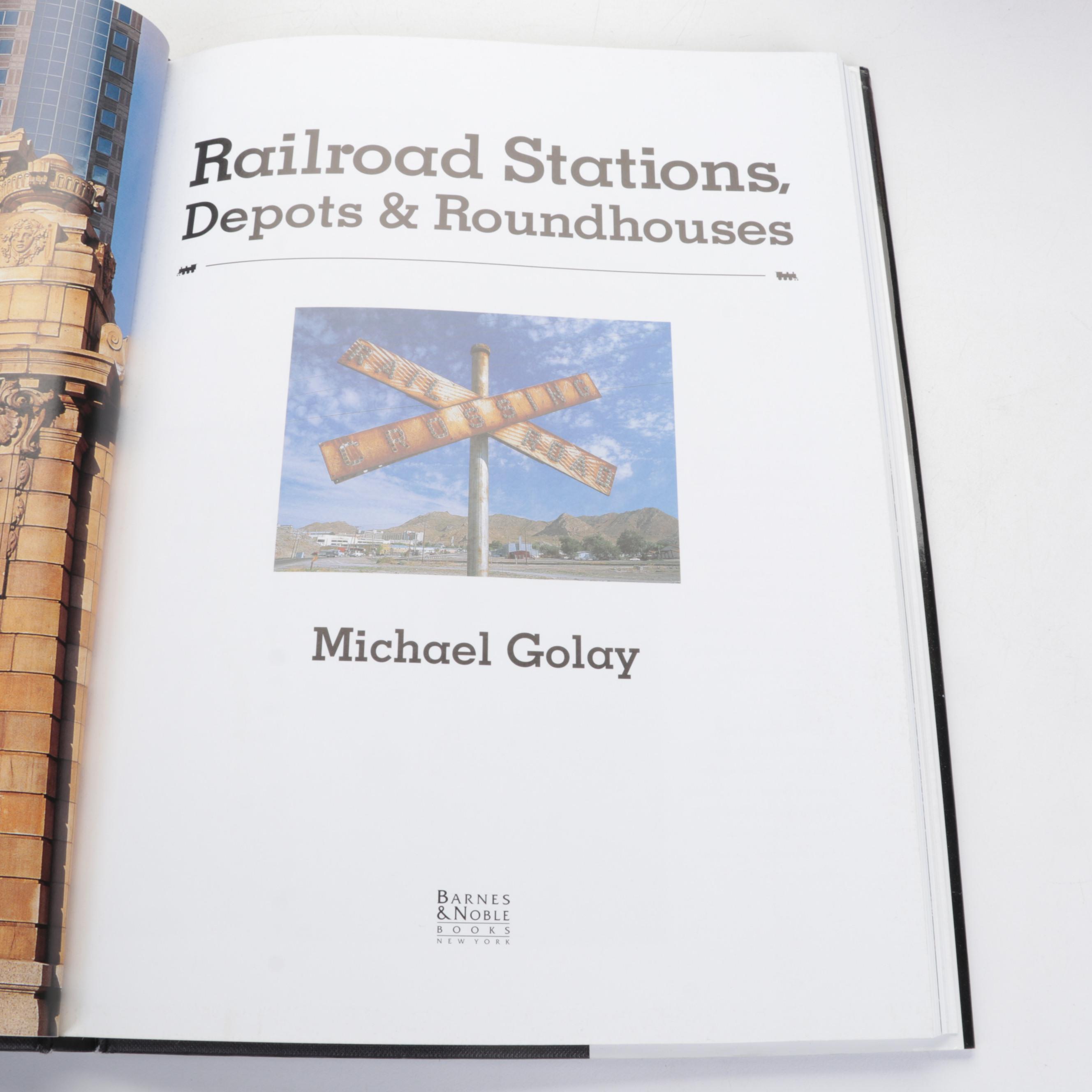 History of Trains and Train Travel Book Collection