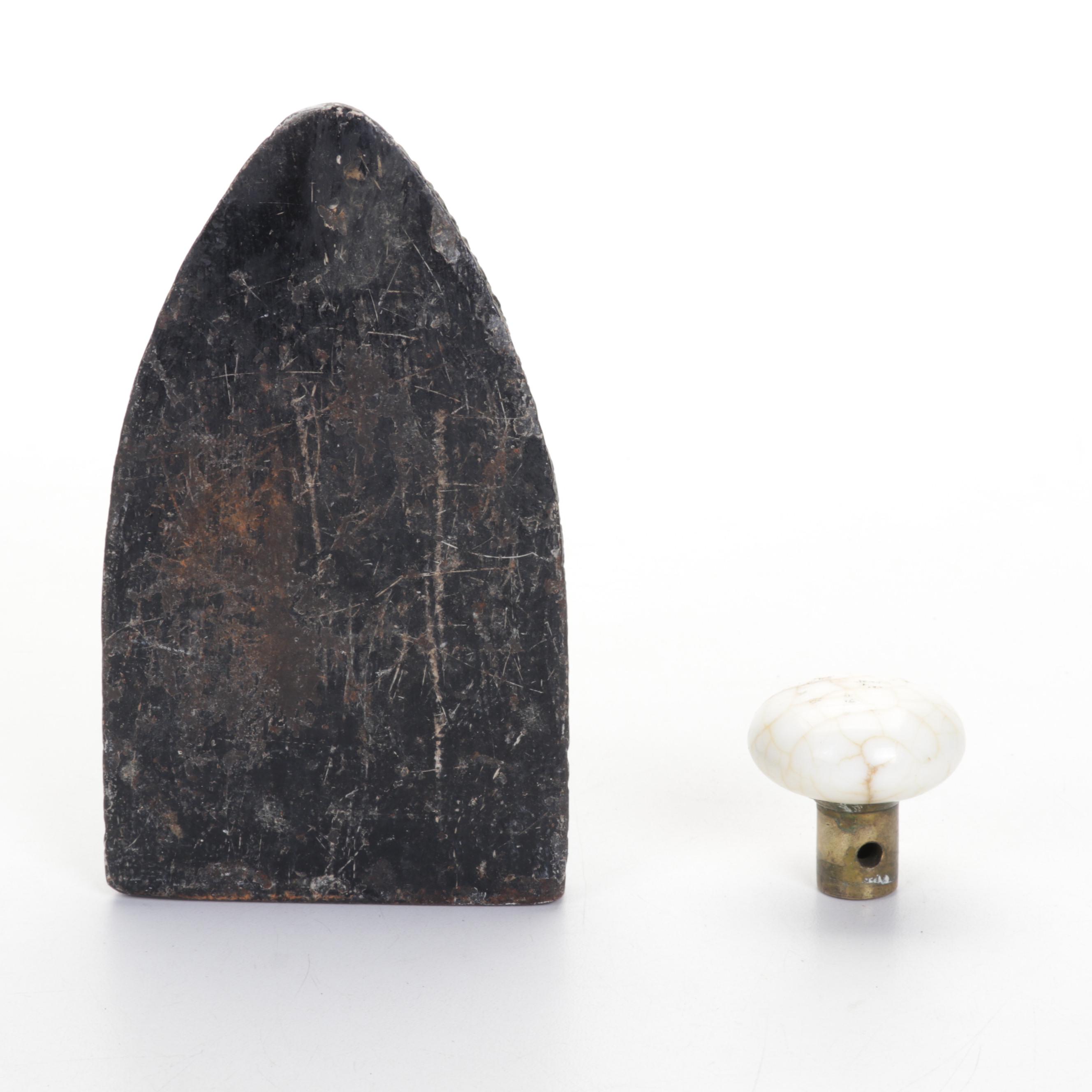 Cast Iron Candle Sconce, Scales, Block Planes and Other Primitive Tools