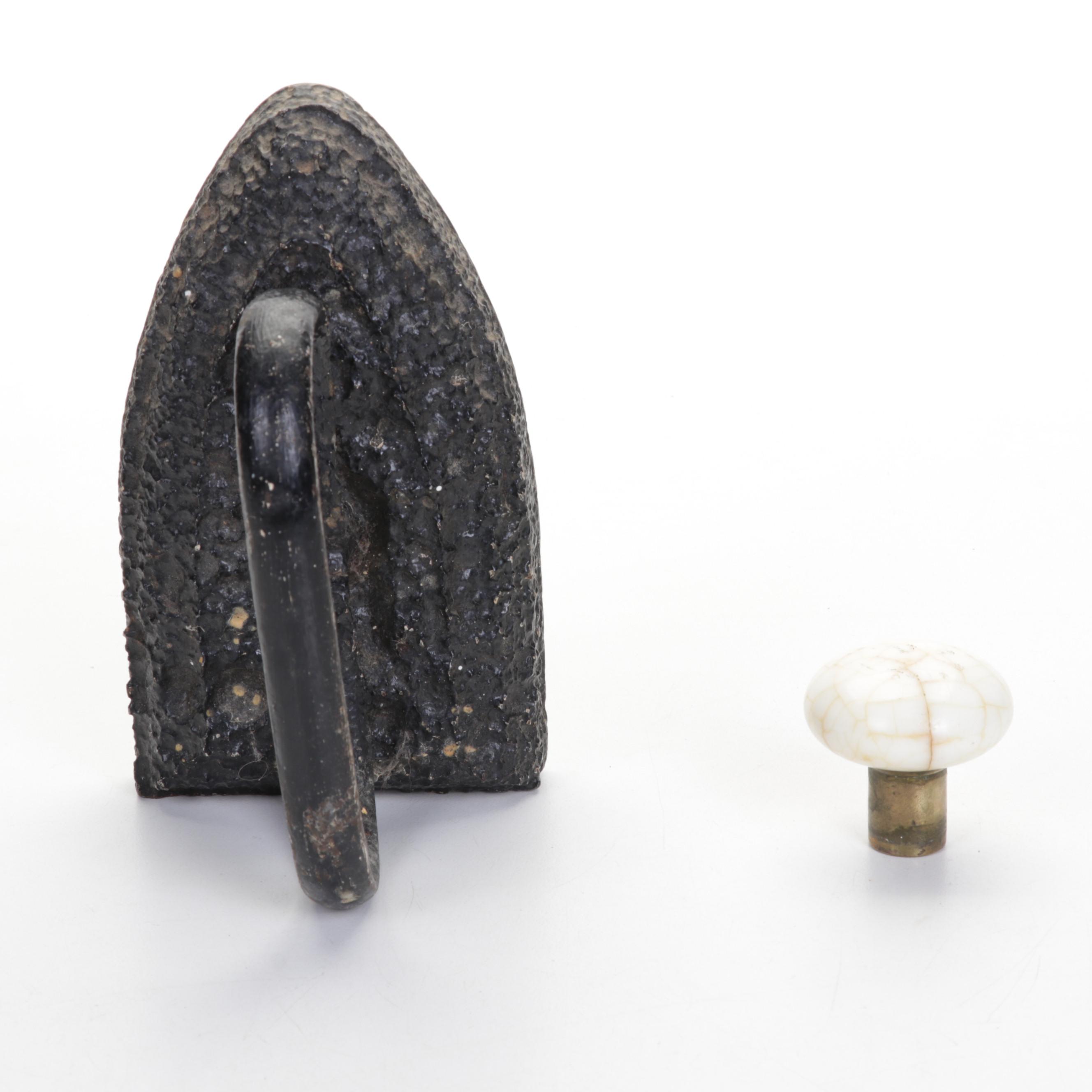 Cast Iron Candle Sconce, Scales, Block Planes and Other Primitive Tools