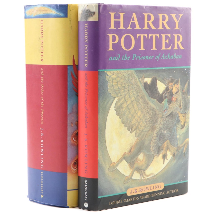 First Canadian Edition "Prisoner of Azkaban" and More by J. K. Rowling
