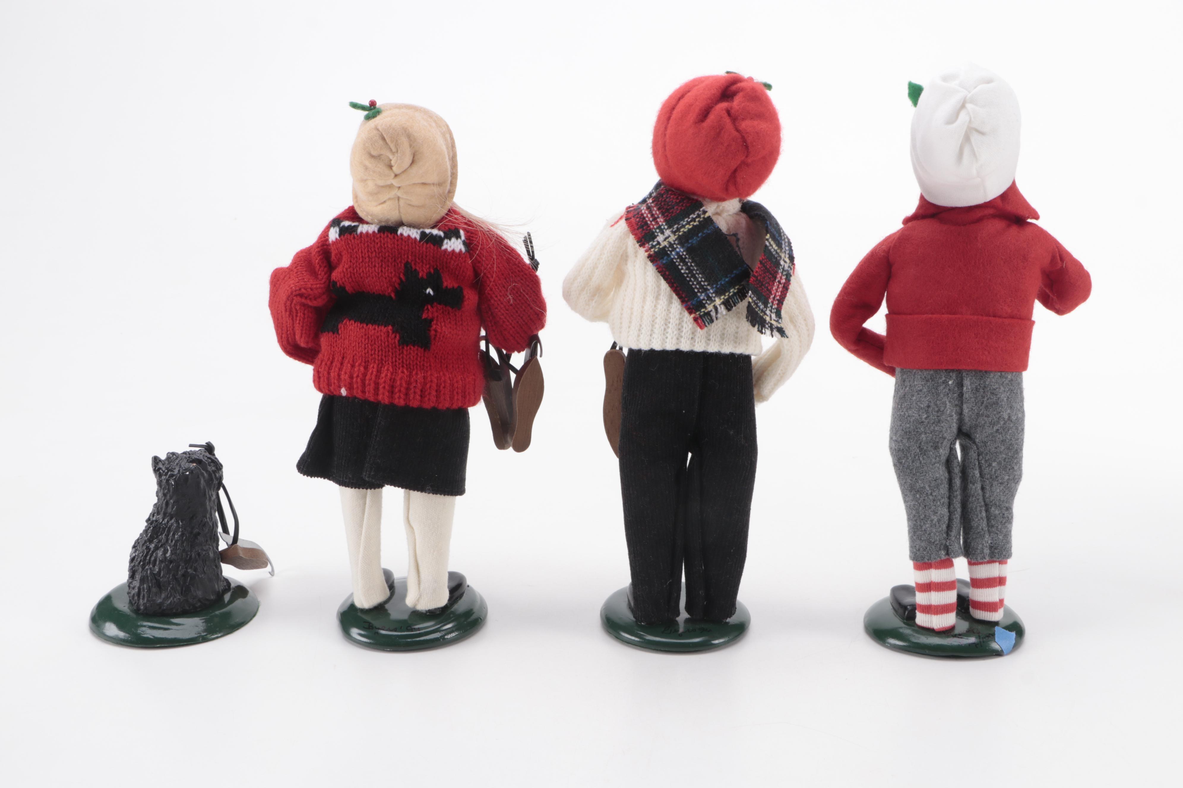 Byers' Choice For Talbots and Other "The Carolers" Ice Skaters