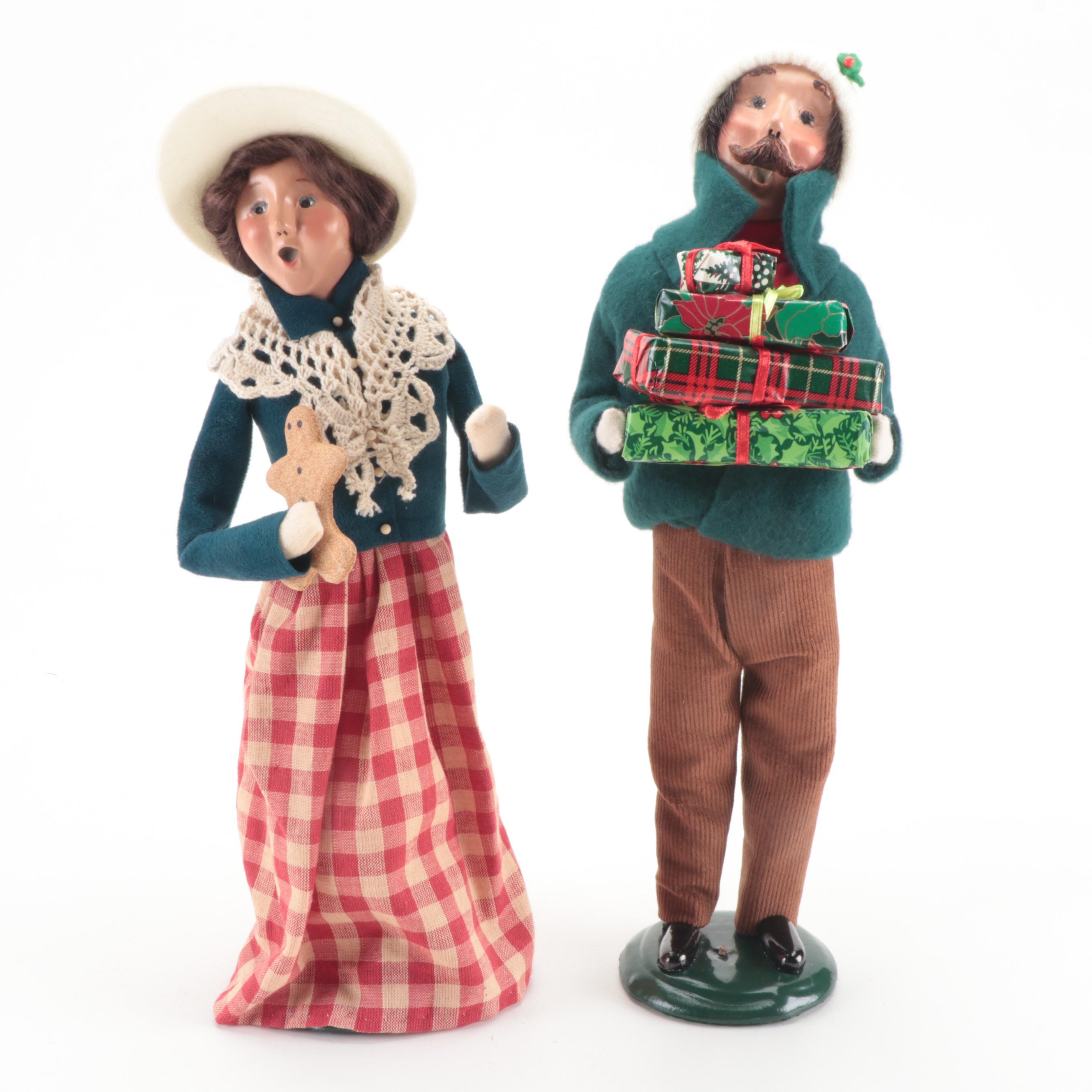 Byer's Choice A Christmas Carol and Talbots "Carolers" Christmas Figurines