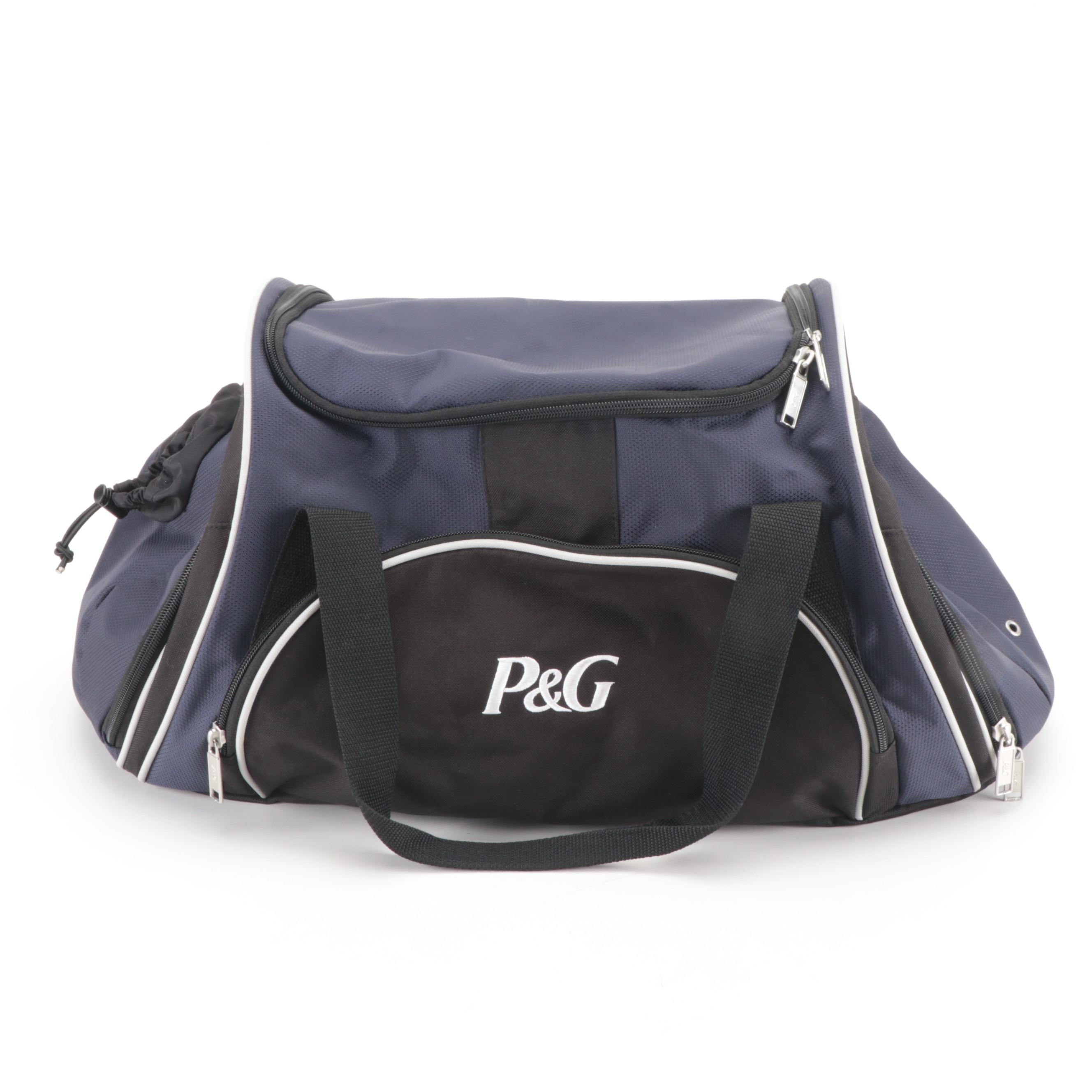 Procter & Gamble Duffle Bags and Wooden Ivory Soap Box