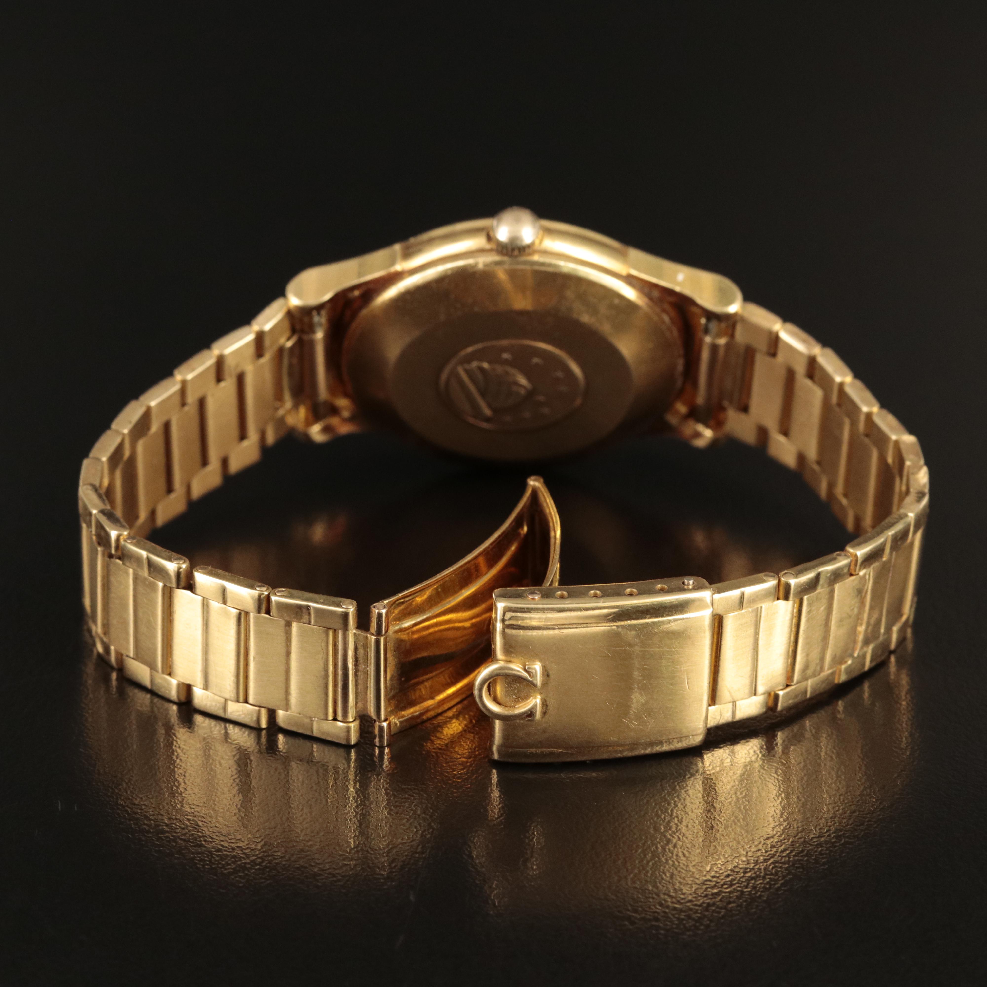 Omega Constellation 18K Calendar Officially Certified Chronometer Watch