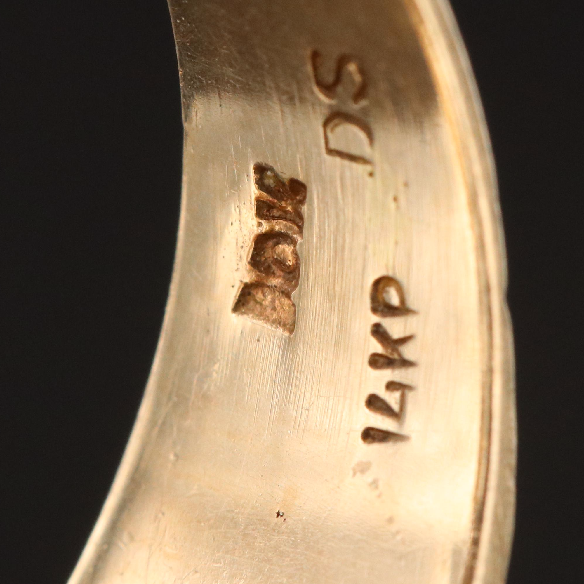 10K and 14K 0.02 CT Diamond Masonic Secret Compartment Ring