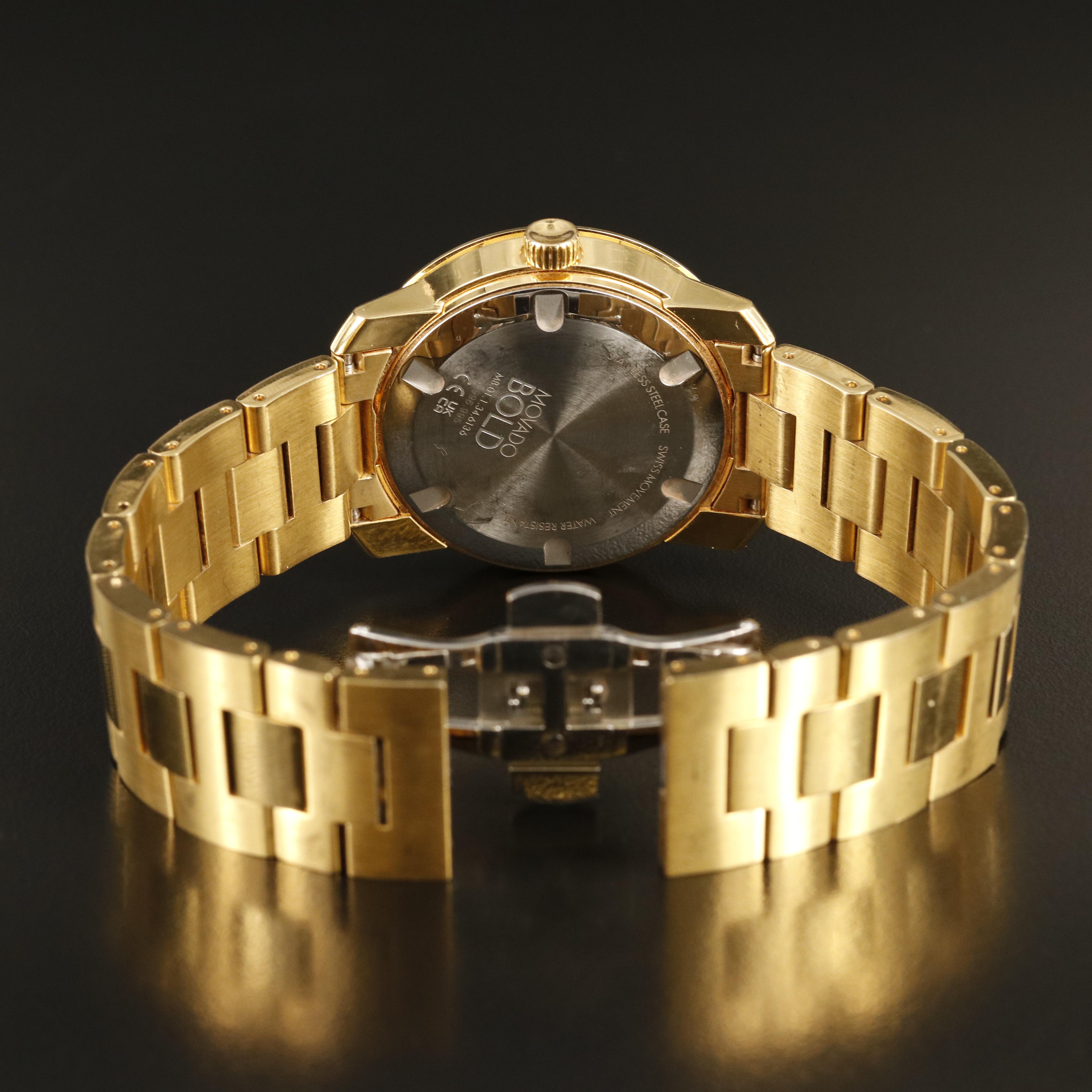 Movado Bold Green Dial Watch