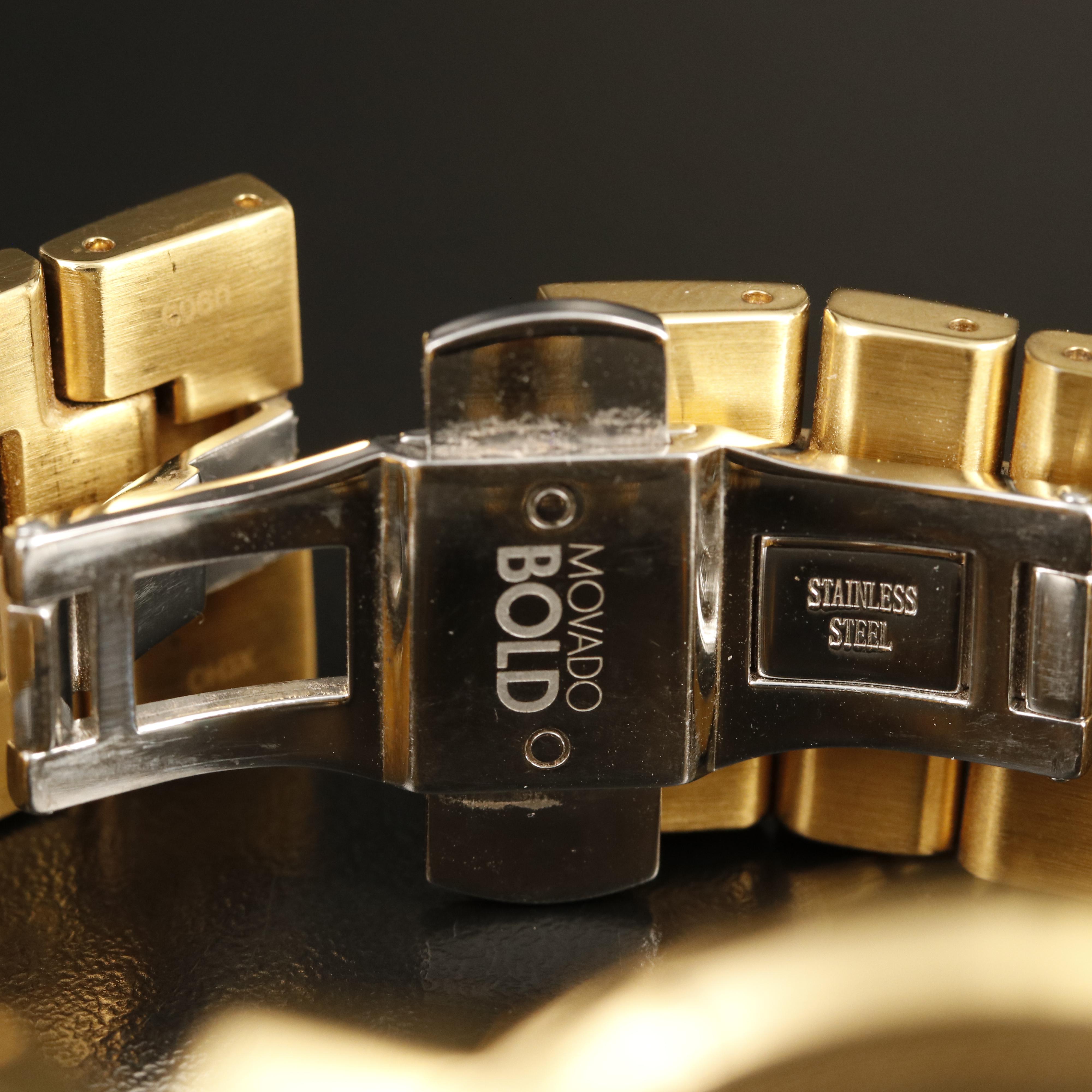 Movado Bold Green Dial Watch