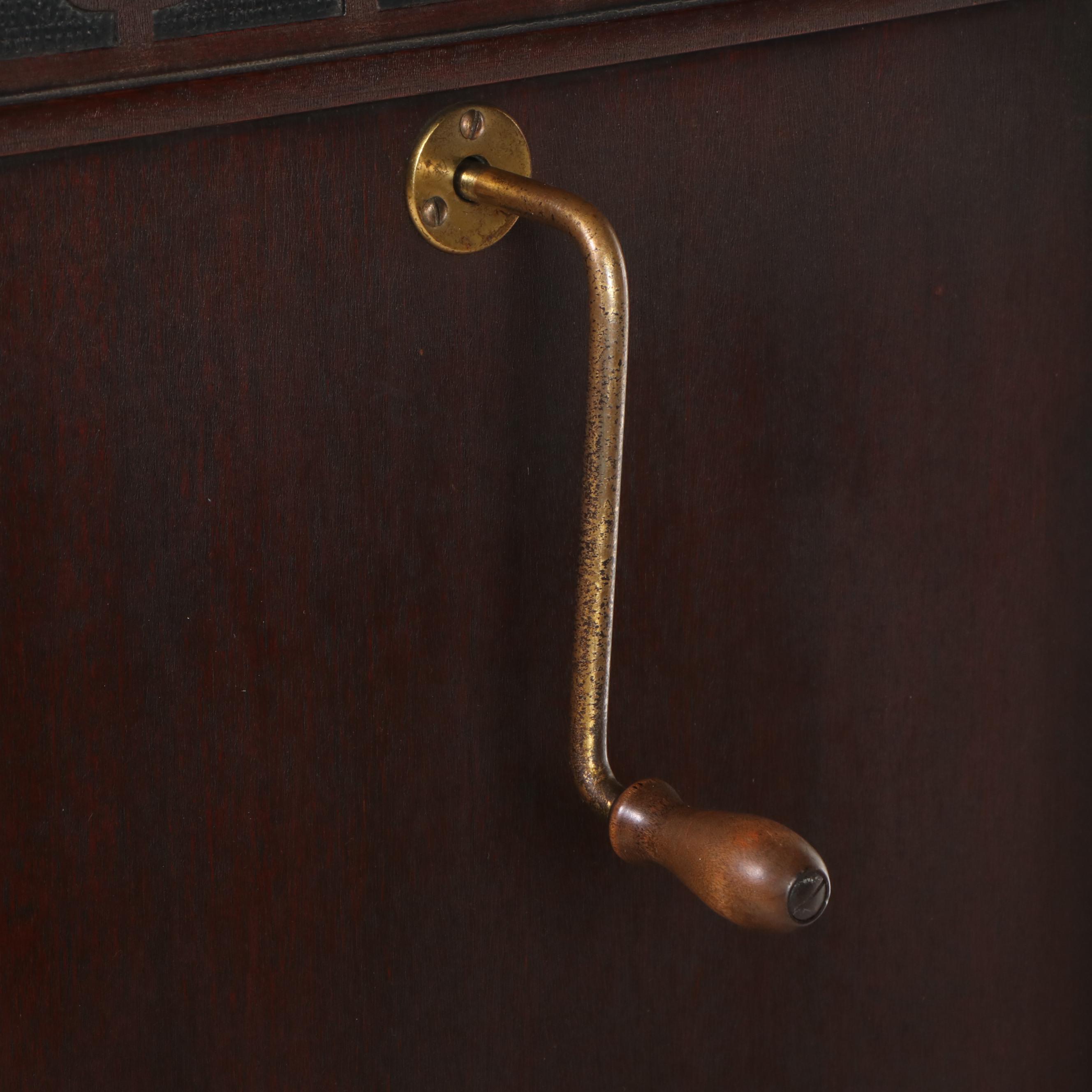 Edison C250 Disc Phonograph with Record Collection