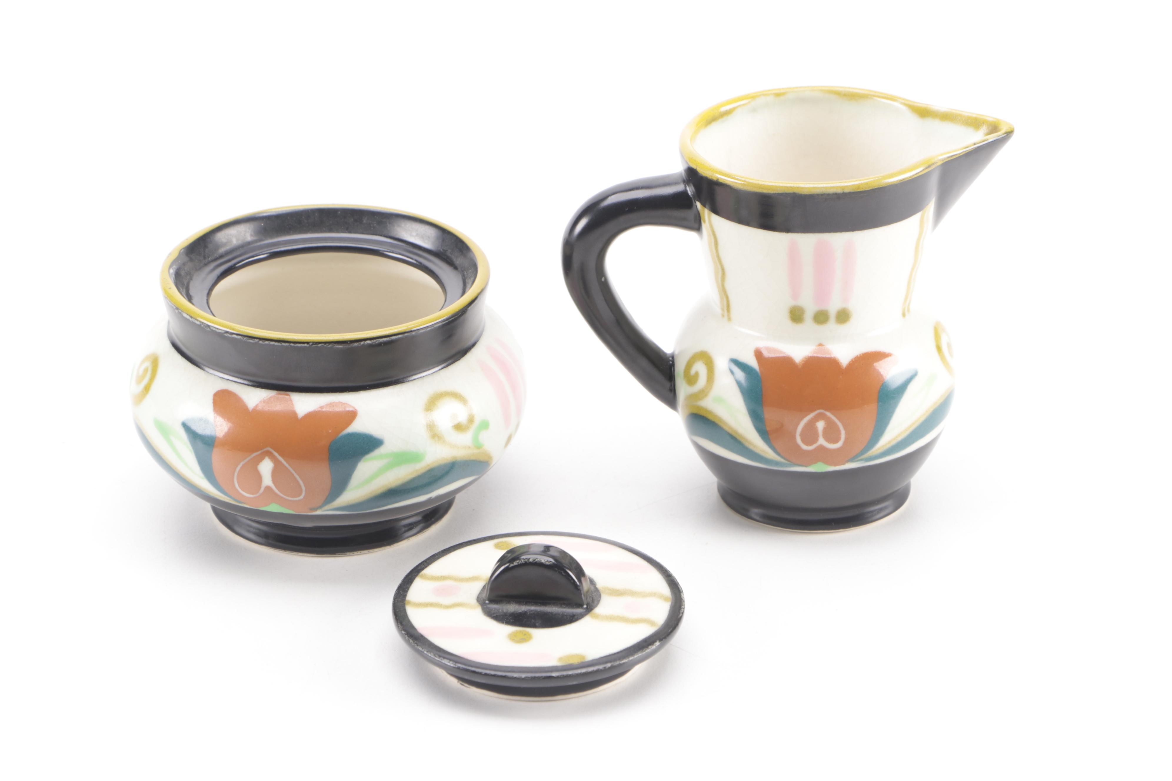 Dutch and Other Earthenware Table Accessories