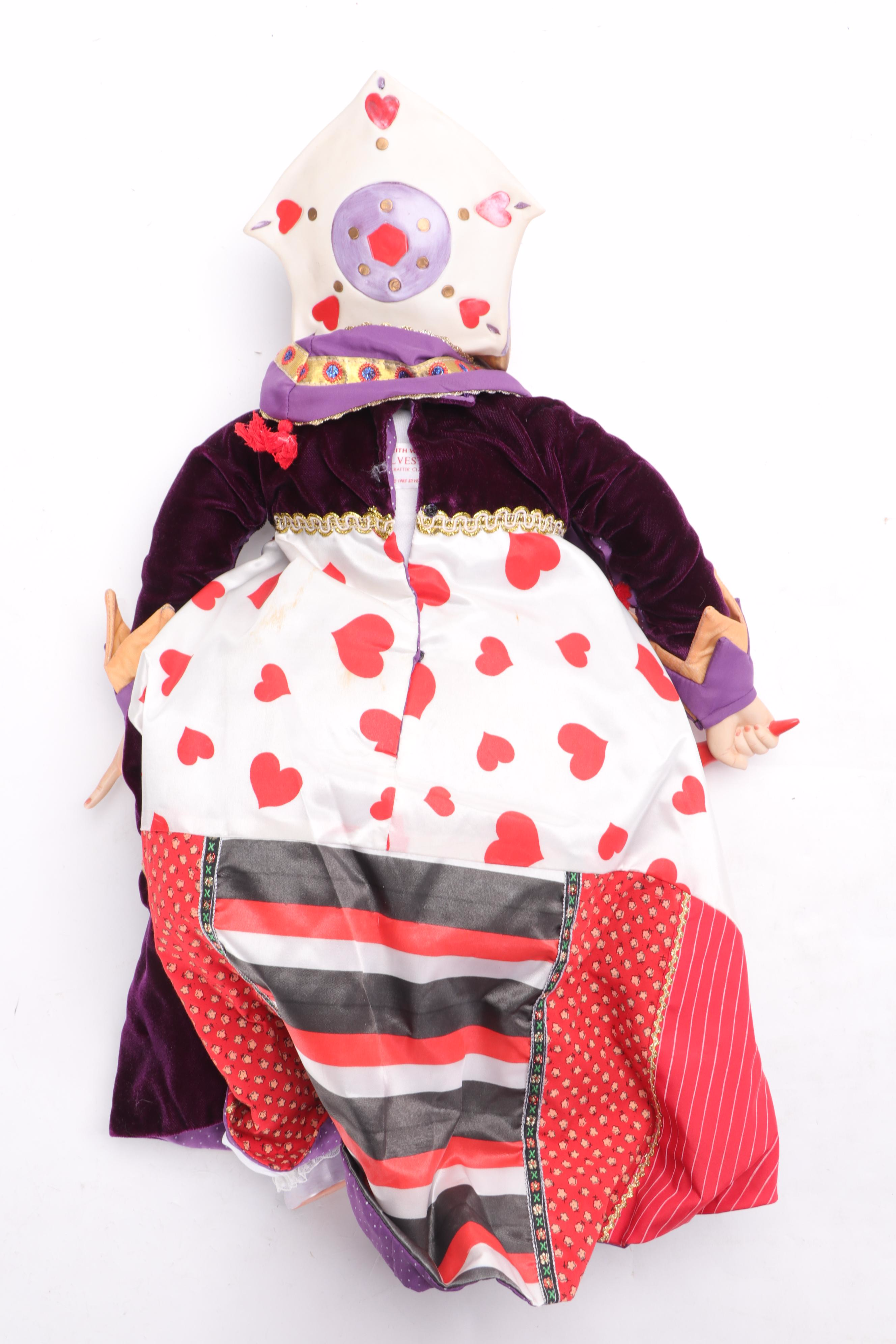 Silvestri "Alice in Wonderland" Numbered Limited Edition Character Dolls, 1985