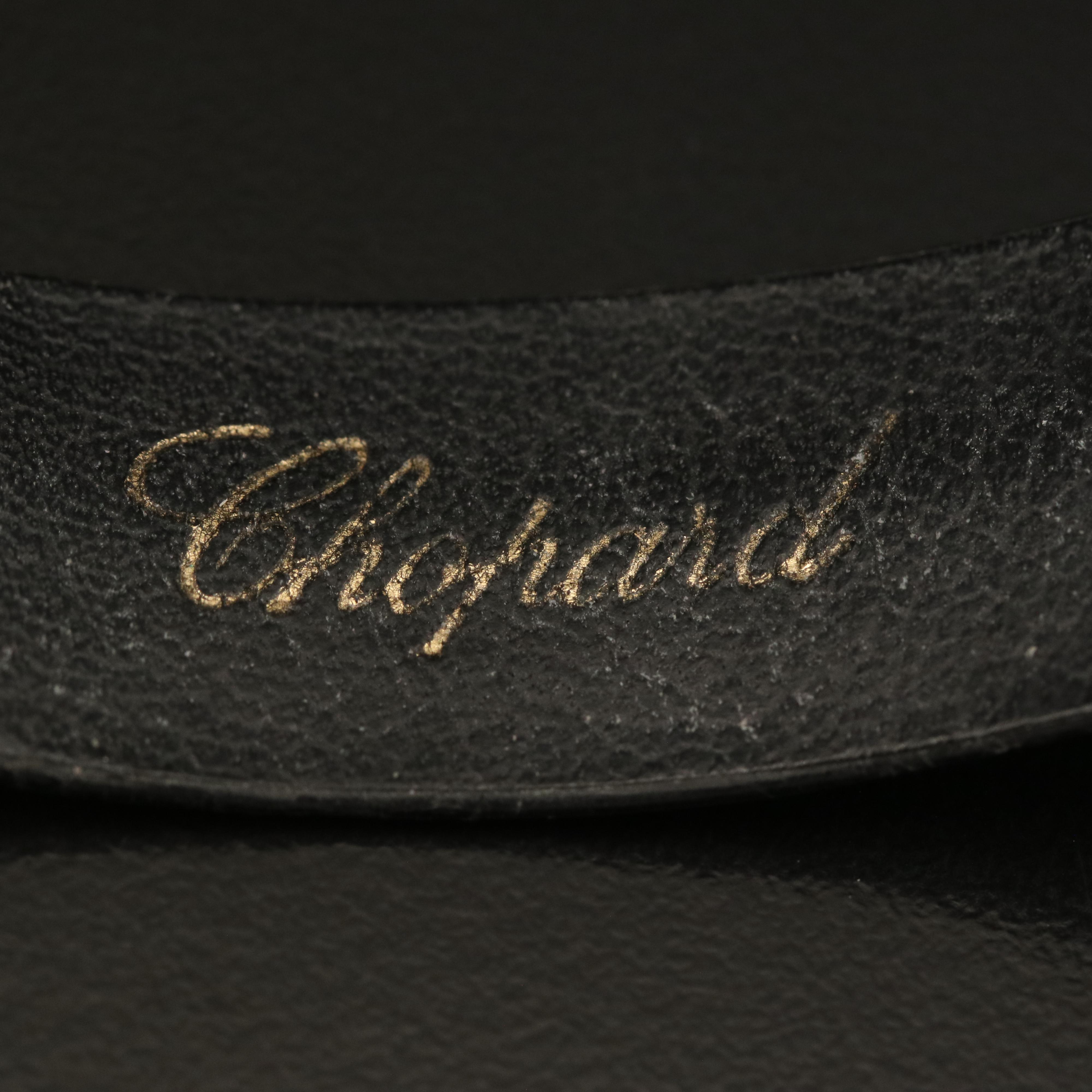 18K Chopard Classique White Roman Dial Watch