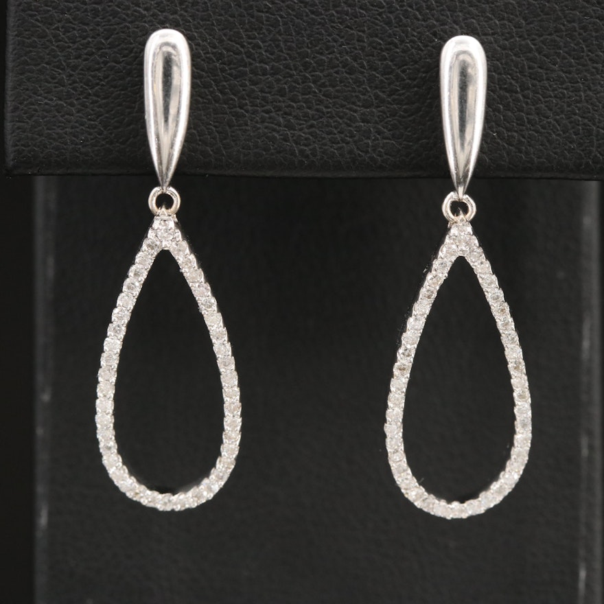 18K 0.21 CTW Diamond Earrings
