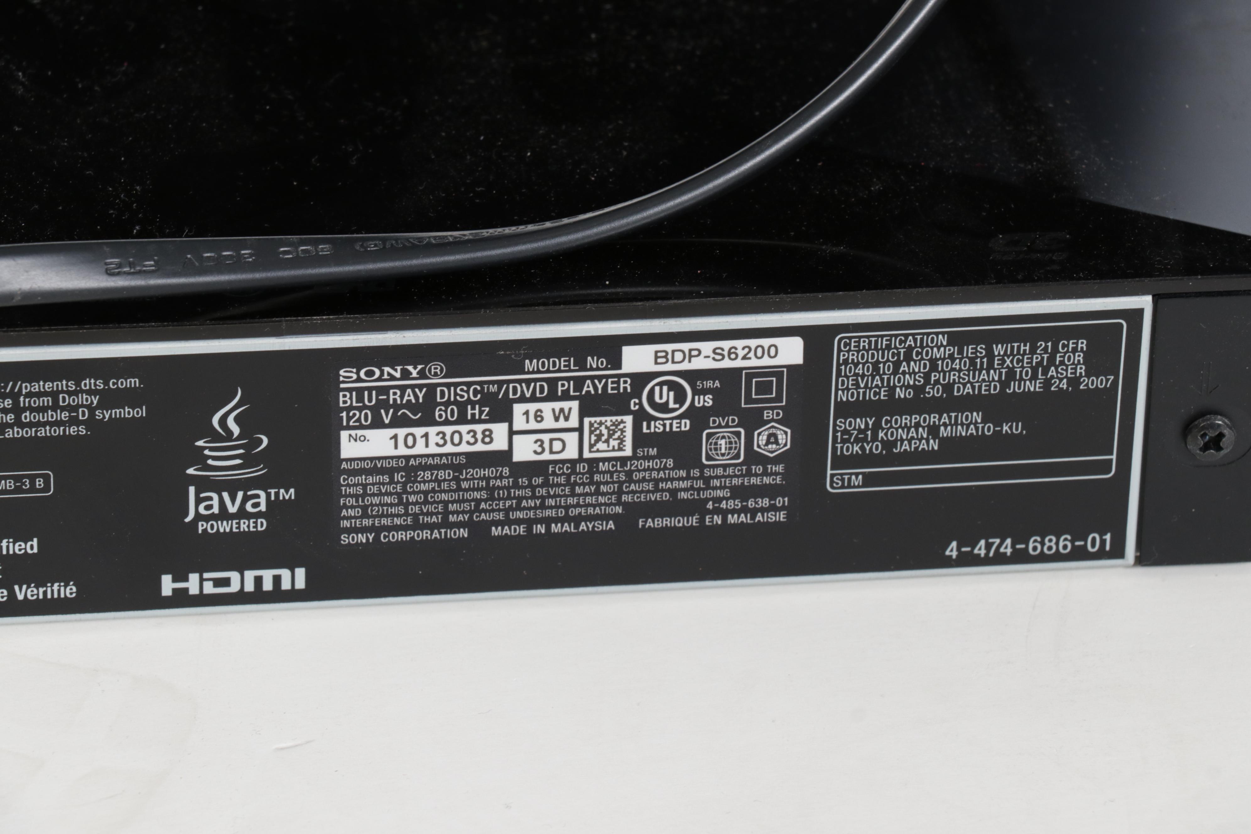 Sony Class Bravia 50" Smart LED 4K UHD TV With DVD Player, 2021