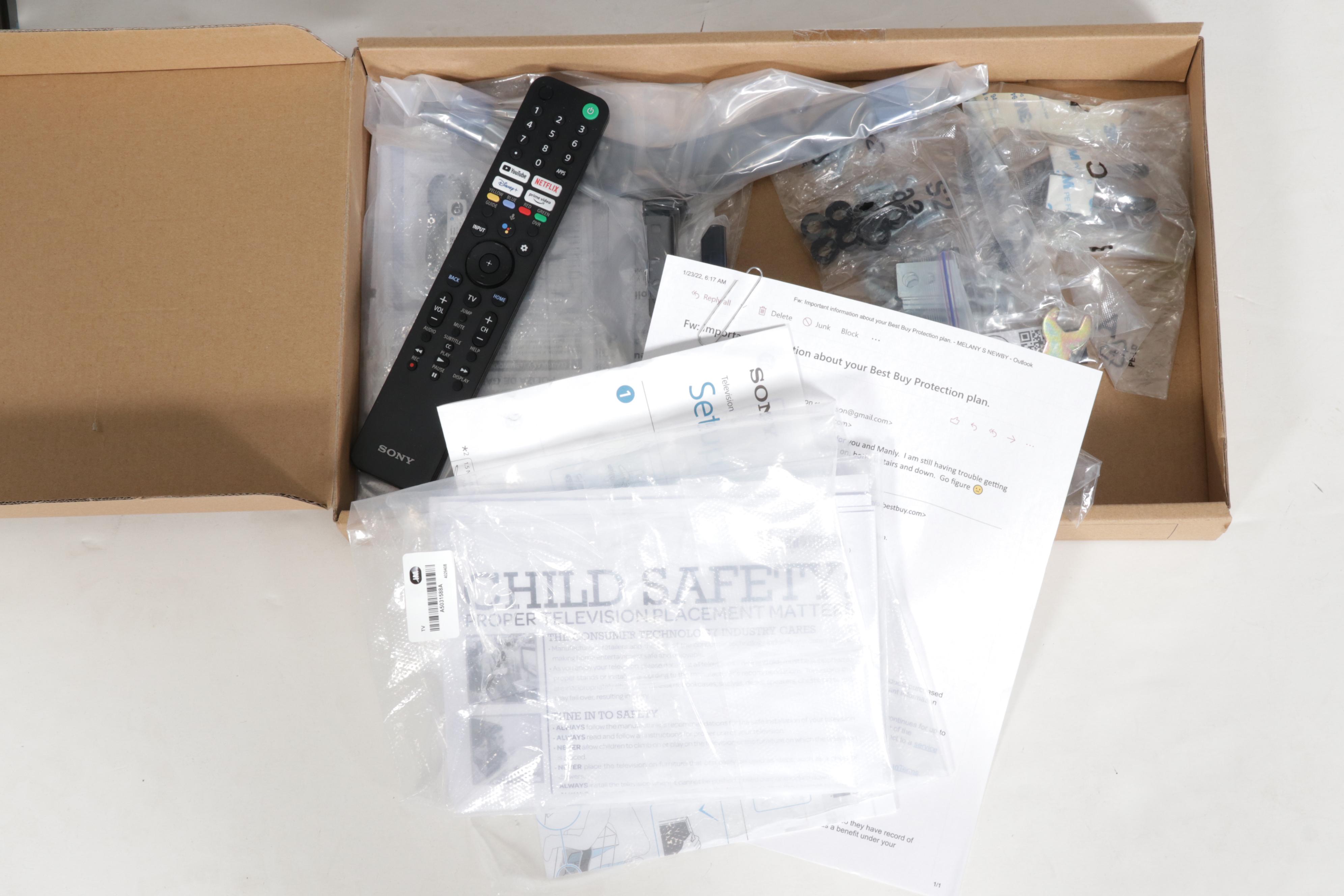 Sony Class Bravia 50" Smart LED 4K UHD TV With DVD Player, 2021