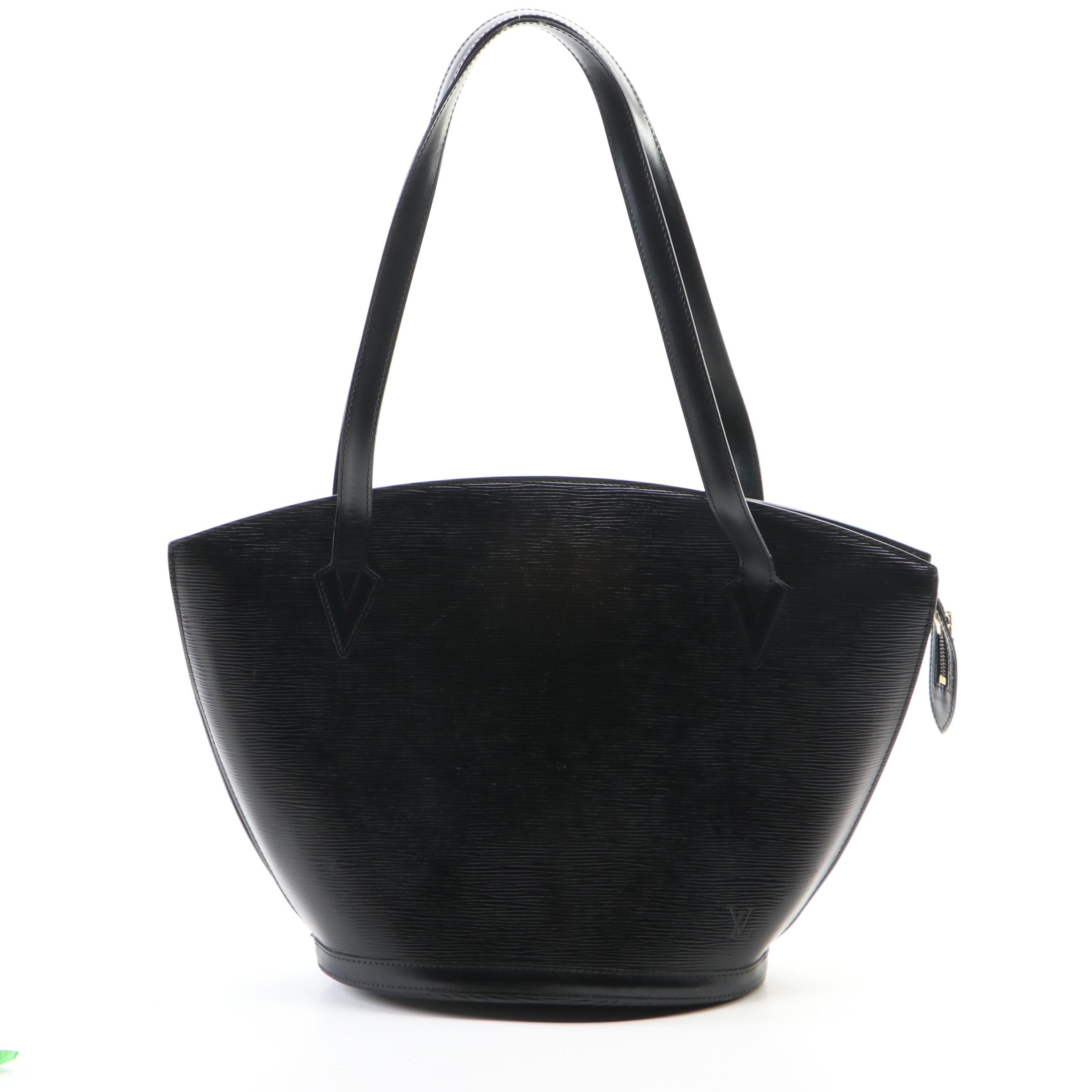 Louis Vuitton Saint Jacques GM Bag in Black Epi Leather