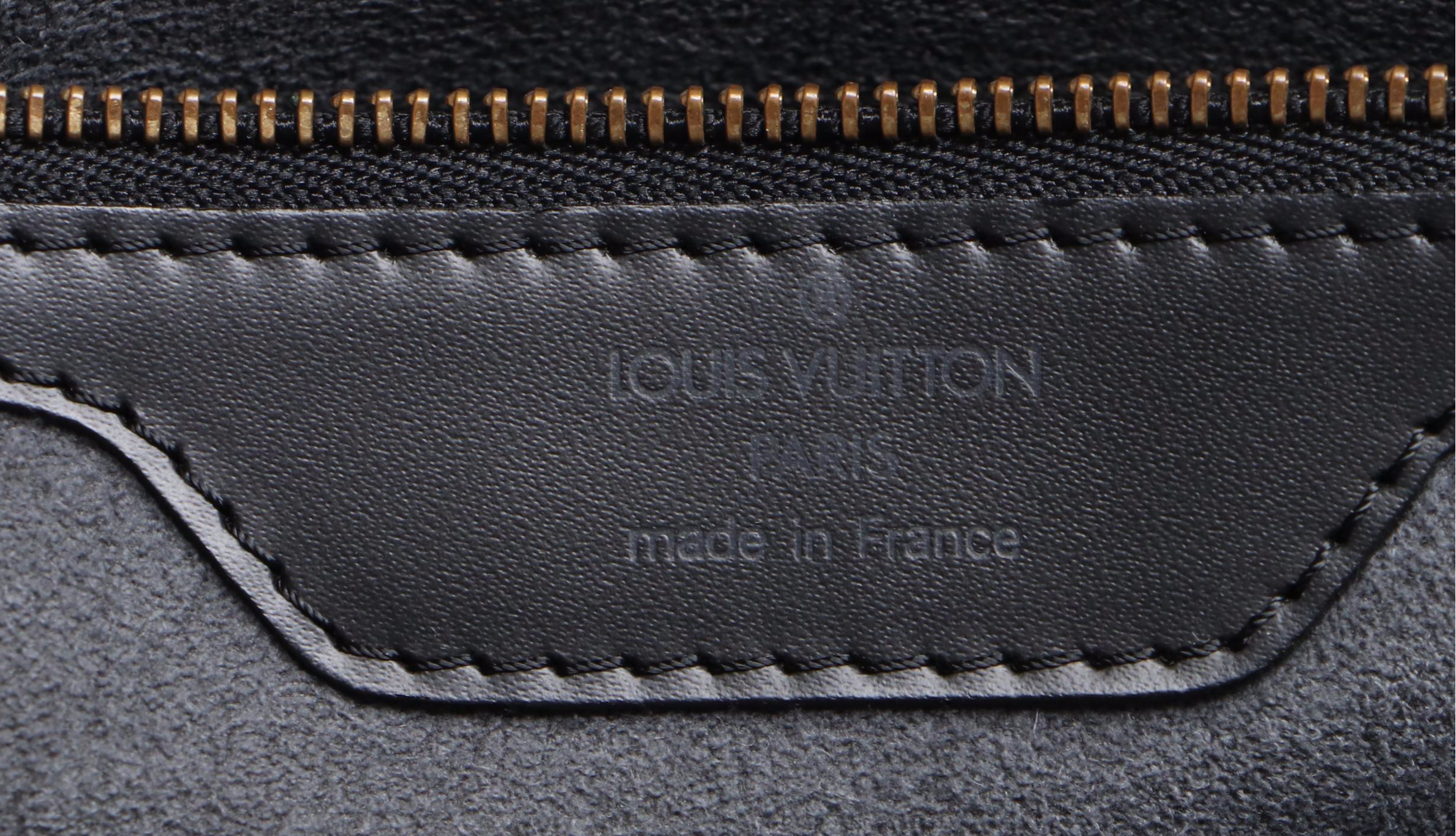 Louis Vuitton Saint Jacques GM Bag in Black Epi Leather