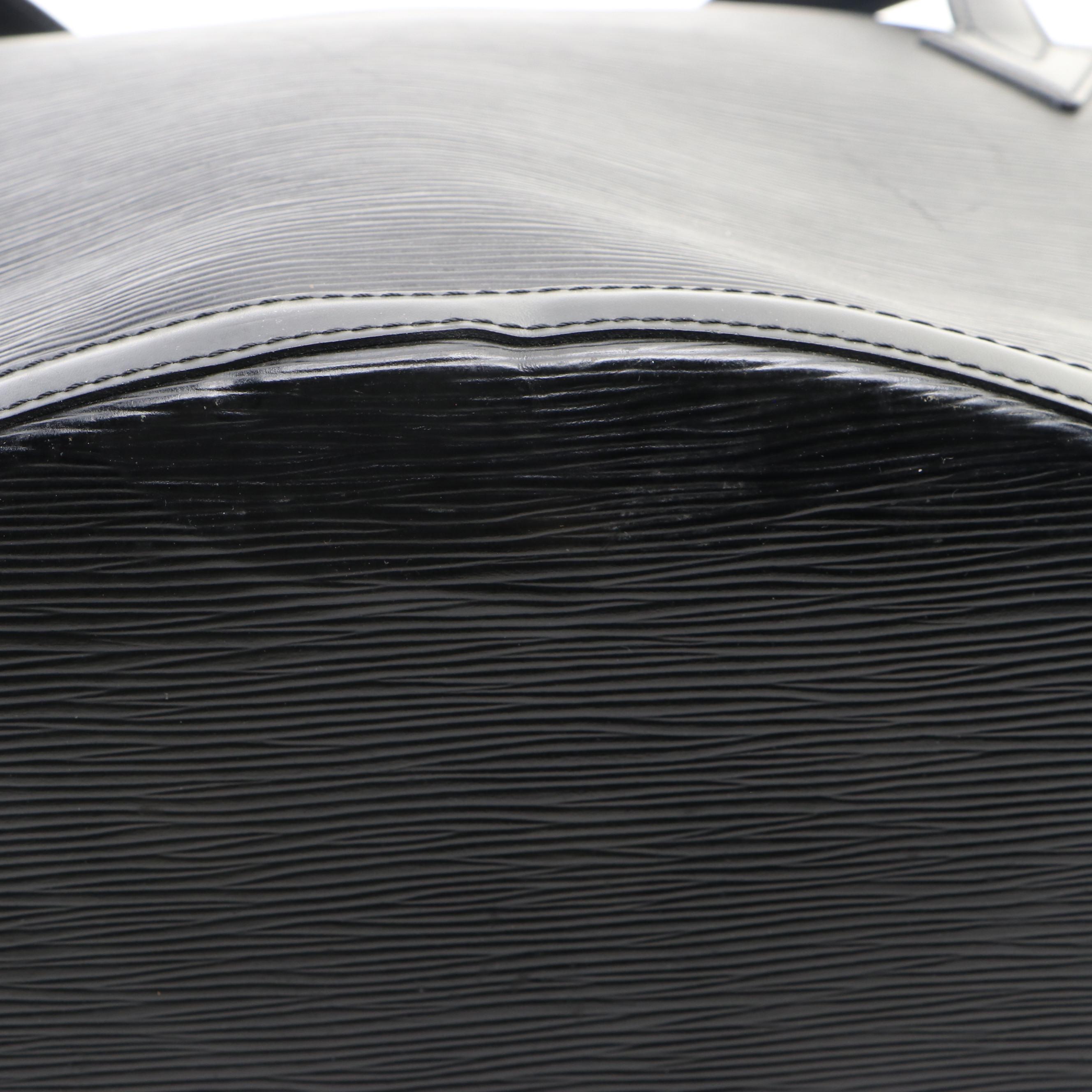 Louis Vuitton Saint Jacques GM Bag in Black Epi Leather